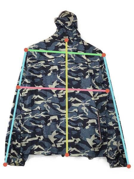 中古・古着通販】MONCLER (モンクレール) NATH GIUBBOTTO ナス カモフラージュナイロンパーカー ブルー  サイズ:3｜ブランド・古着通販 トレファク公式【TREFAC FASHION】スマホサイト