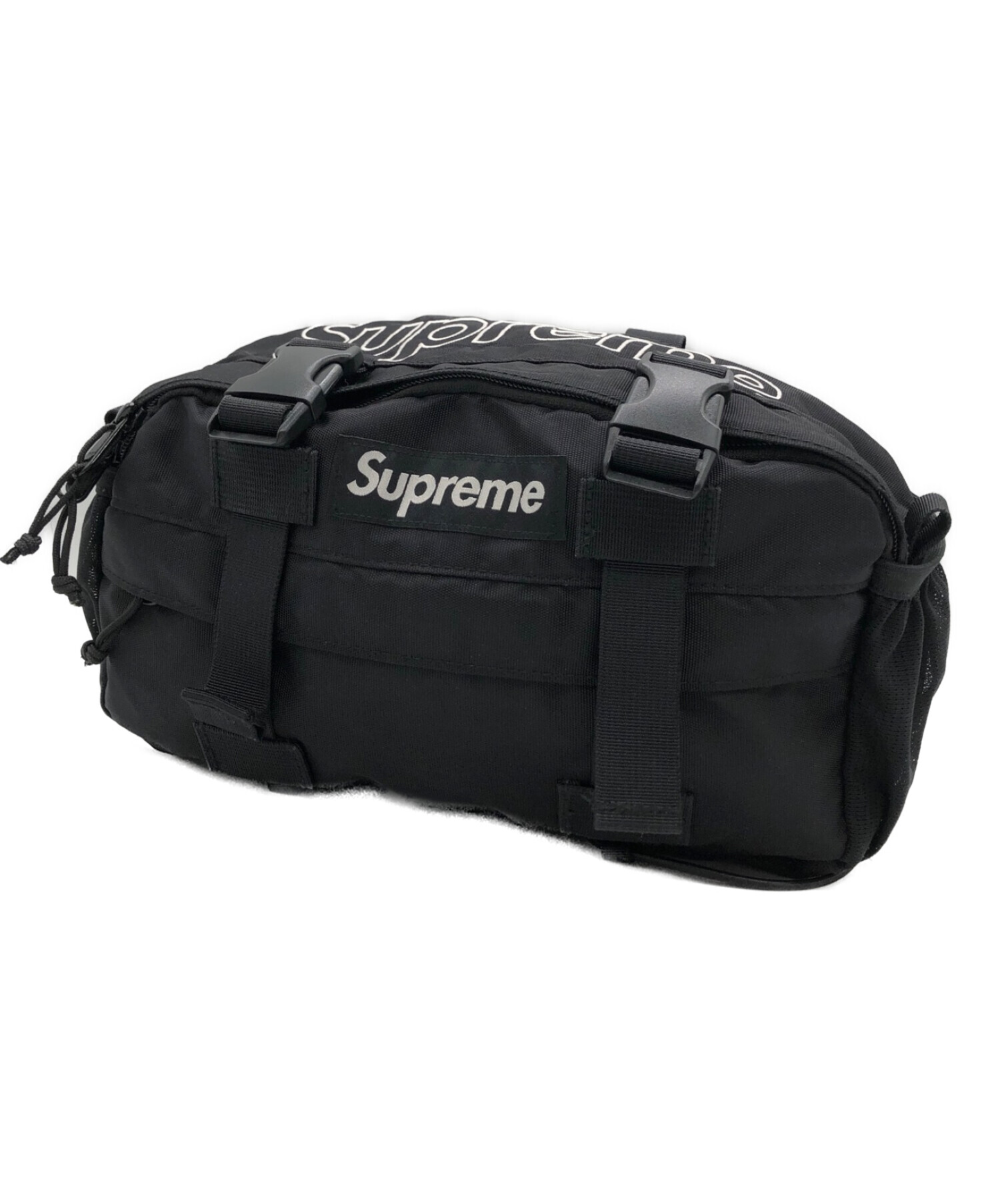 Supreme Waist Bag 黒 Black 新品 ウエストバッグ
