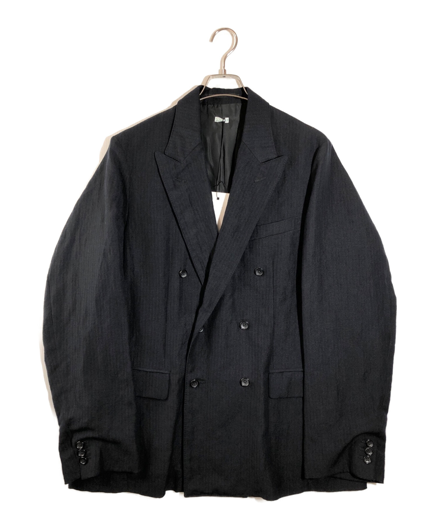 A.PRESSE Double Breasted Jacket 3 NAVY - テーラードジャケット