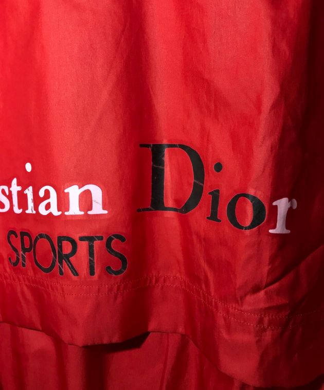 Christian Dior Sports (クリスチャン ディオールスポーツ) ナイロンジャケット レッド サイズ:S