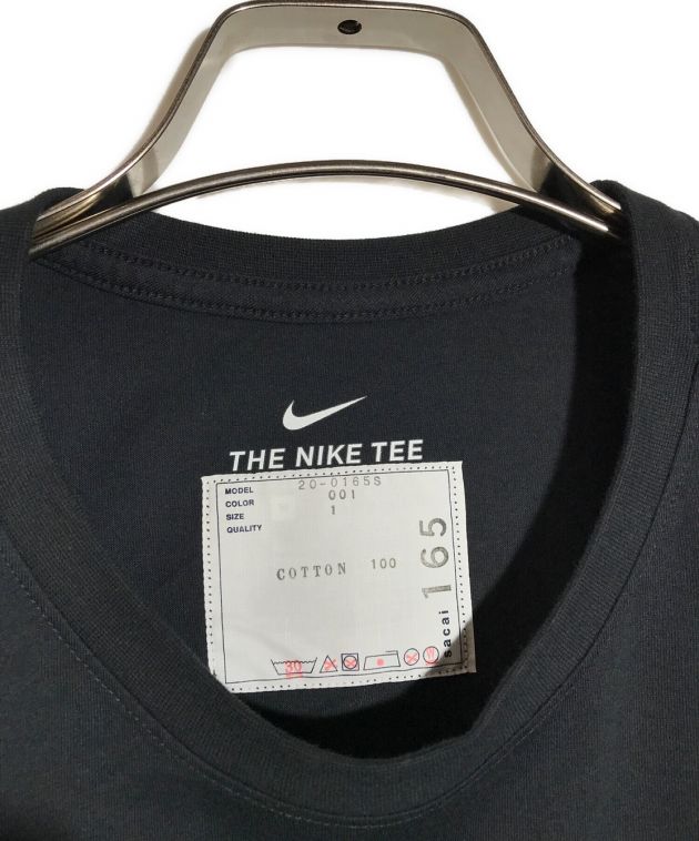 中古・古着通販】NIKE (ナイキ) sacai (サカイ) Tシャツ ブラック ...