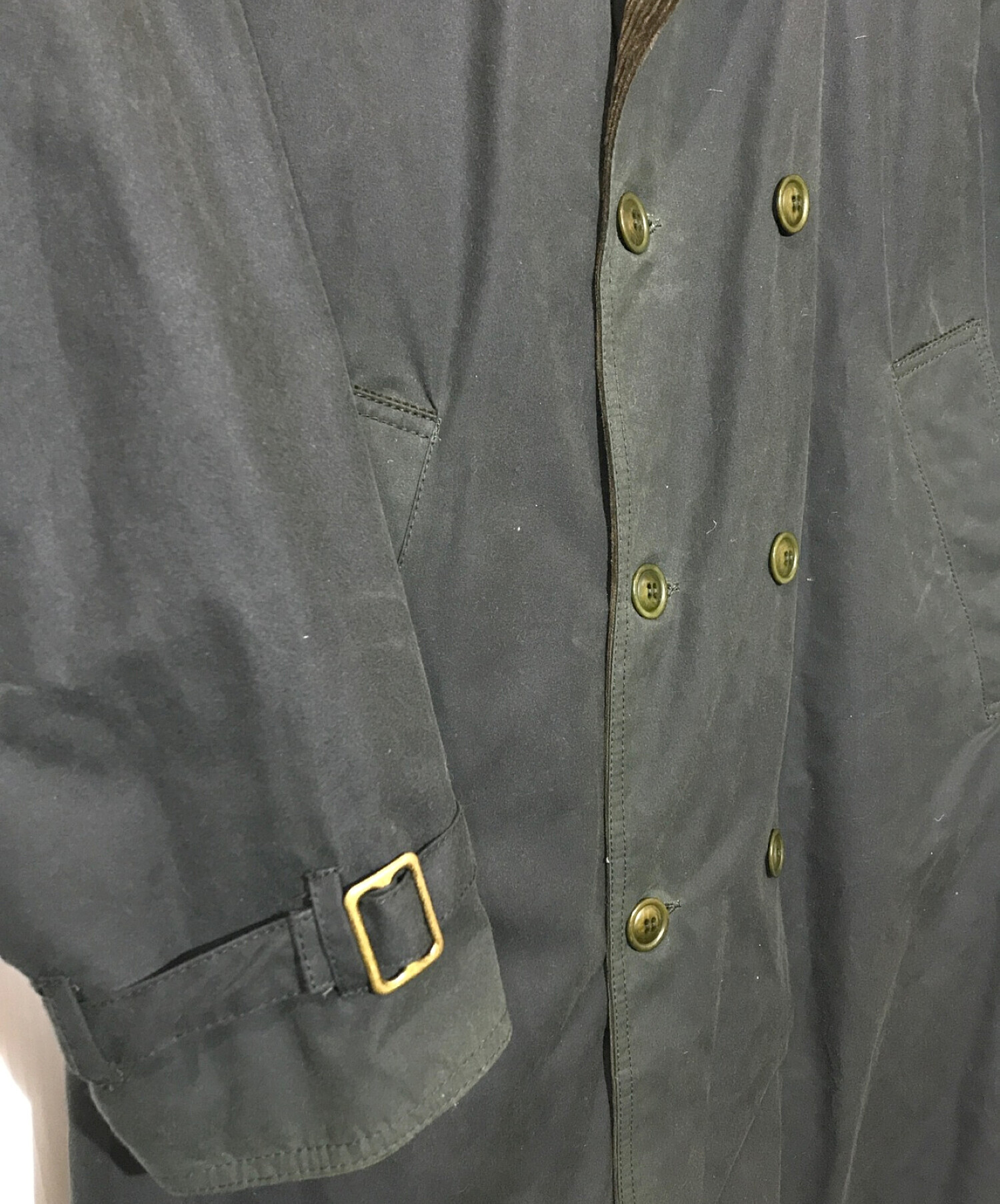 中古・古着通販】Barbour (バブアー) ワックストレンチコート カーキ