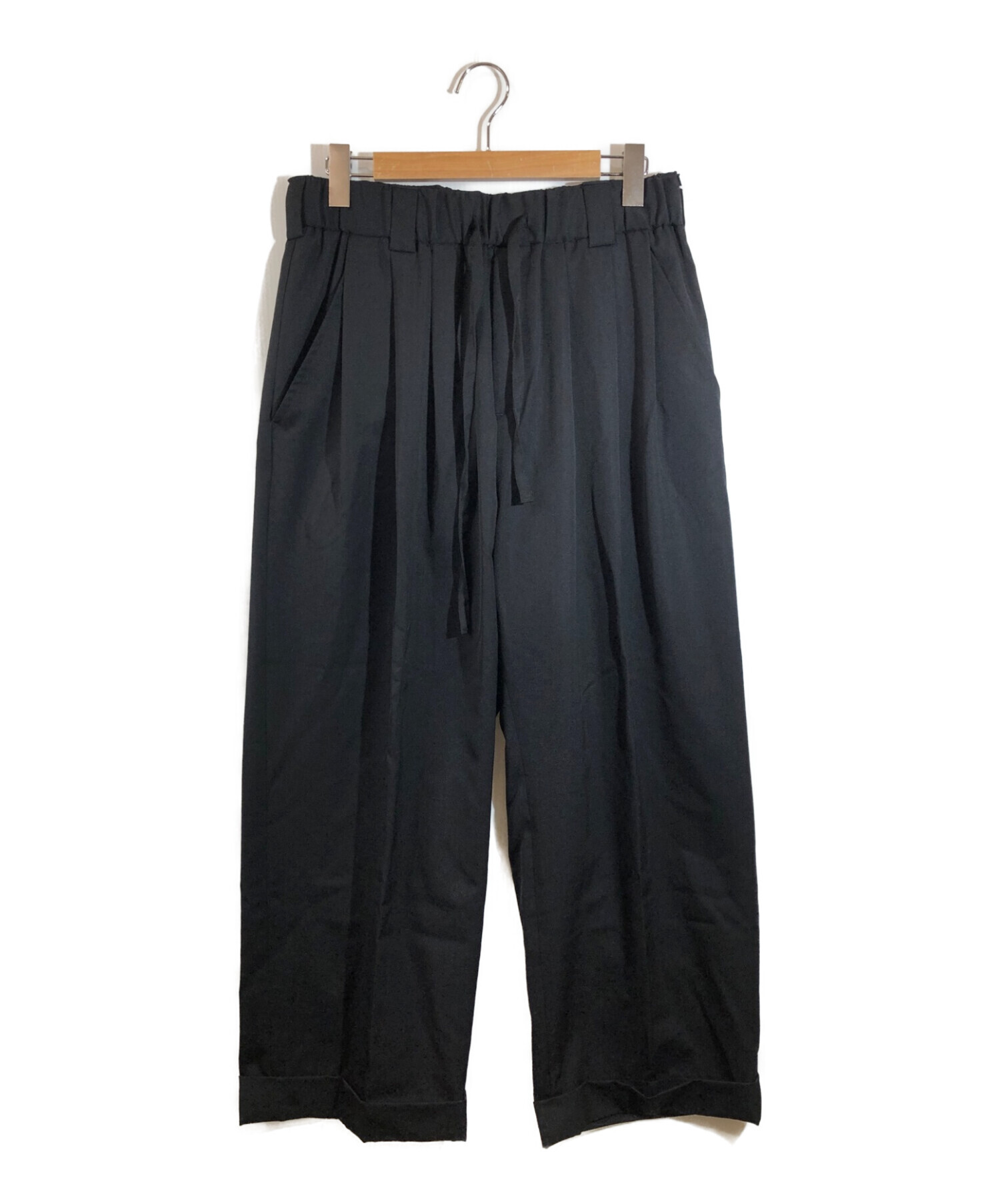 中古・古着通販】Blanc YM (ブランワイエム) WIDE EASY TROUSERS