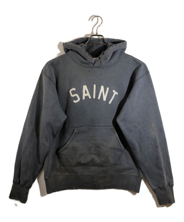 中古・古着通販】SAINT MICHAEL (セントマイケル) PATCH HOODIE パッチ フーディ スウェット パーカー ブラック サイズ:L｜ブランド・古着通販  トレファク公式【TREFAC FASHION】スマホサイト