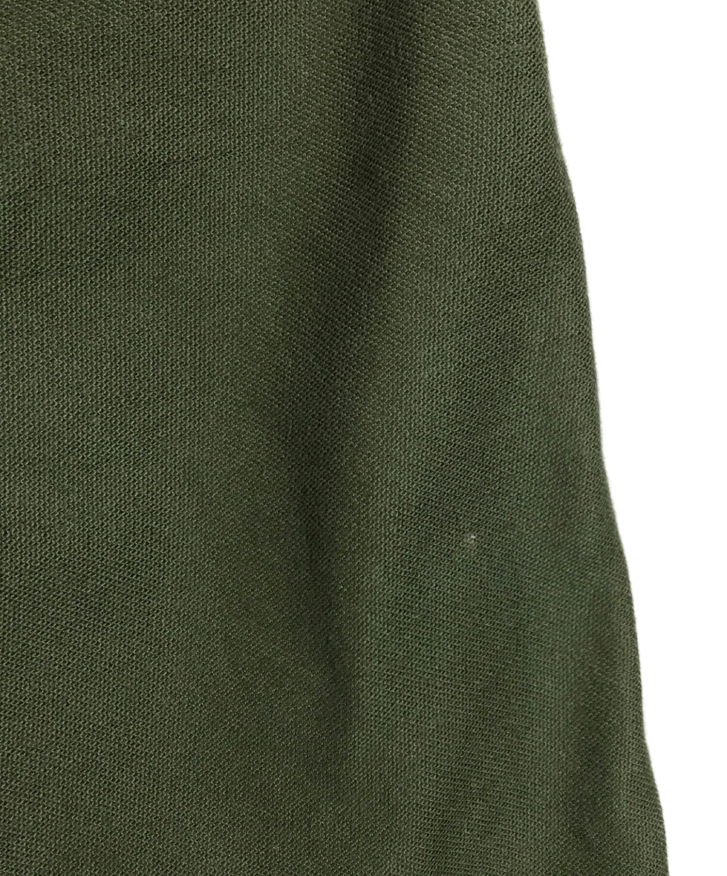 WTAPS (ダブルタップス) TROUSERS COTTON SATIN OLIVE ベイカーパンツ カーキ サイズ:X02