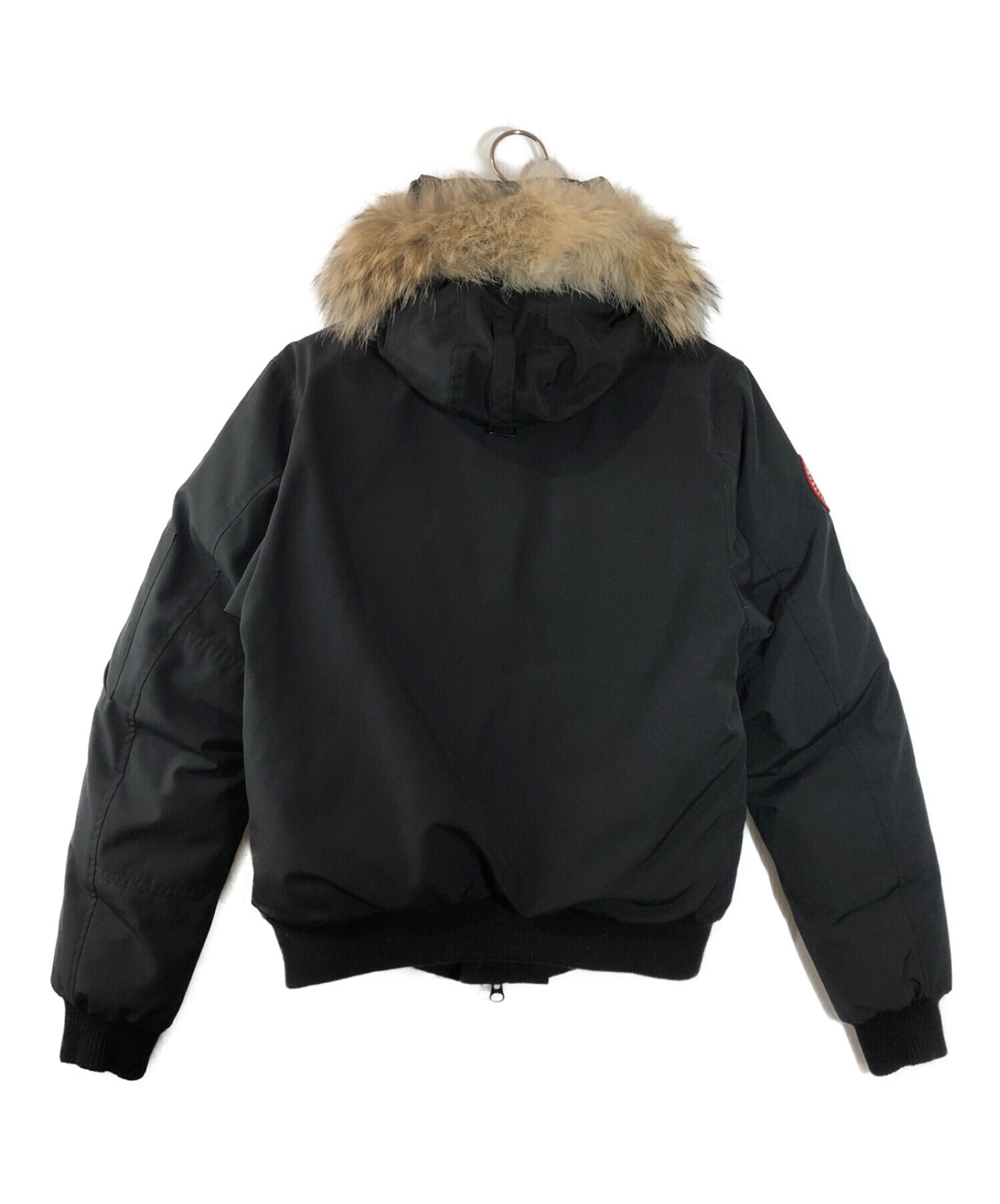 CANADA GOOSE (カナダグース) LABRADOR BOMBER　ファー付きボンバーダウンジャケット ブラック サイズ:M