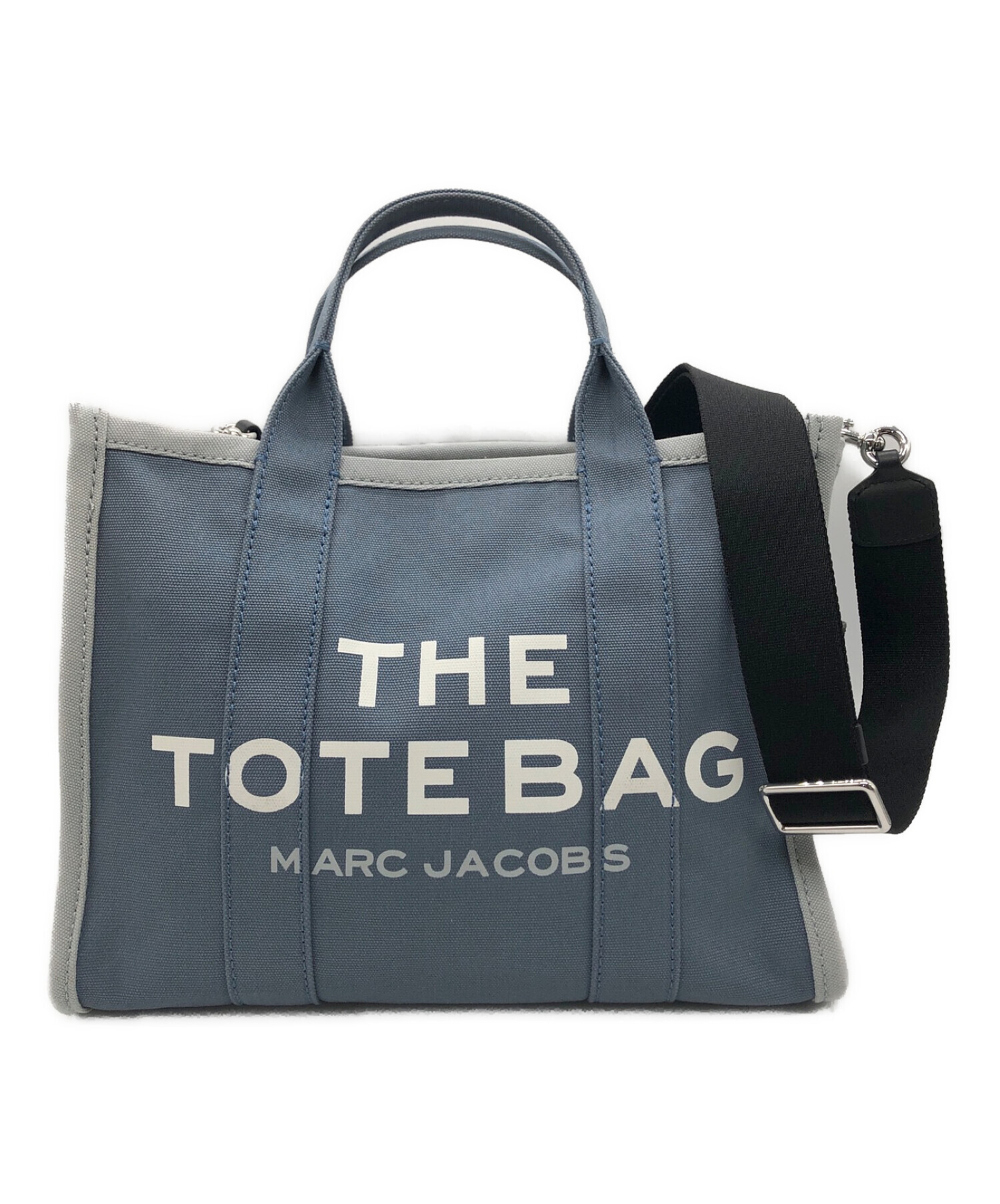 MARC JACOBS (マーク ジェイコブス) THE TOTE BAG　2WAYキャンバストートバッグ スカイブルー サイズ:下記参照