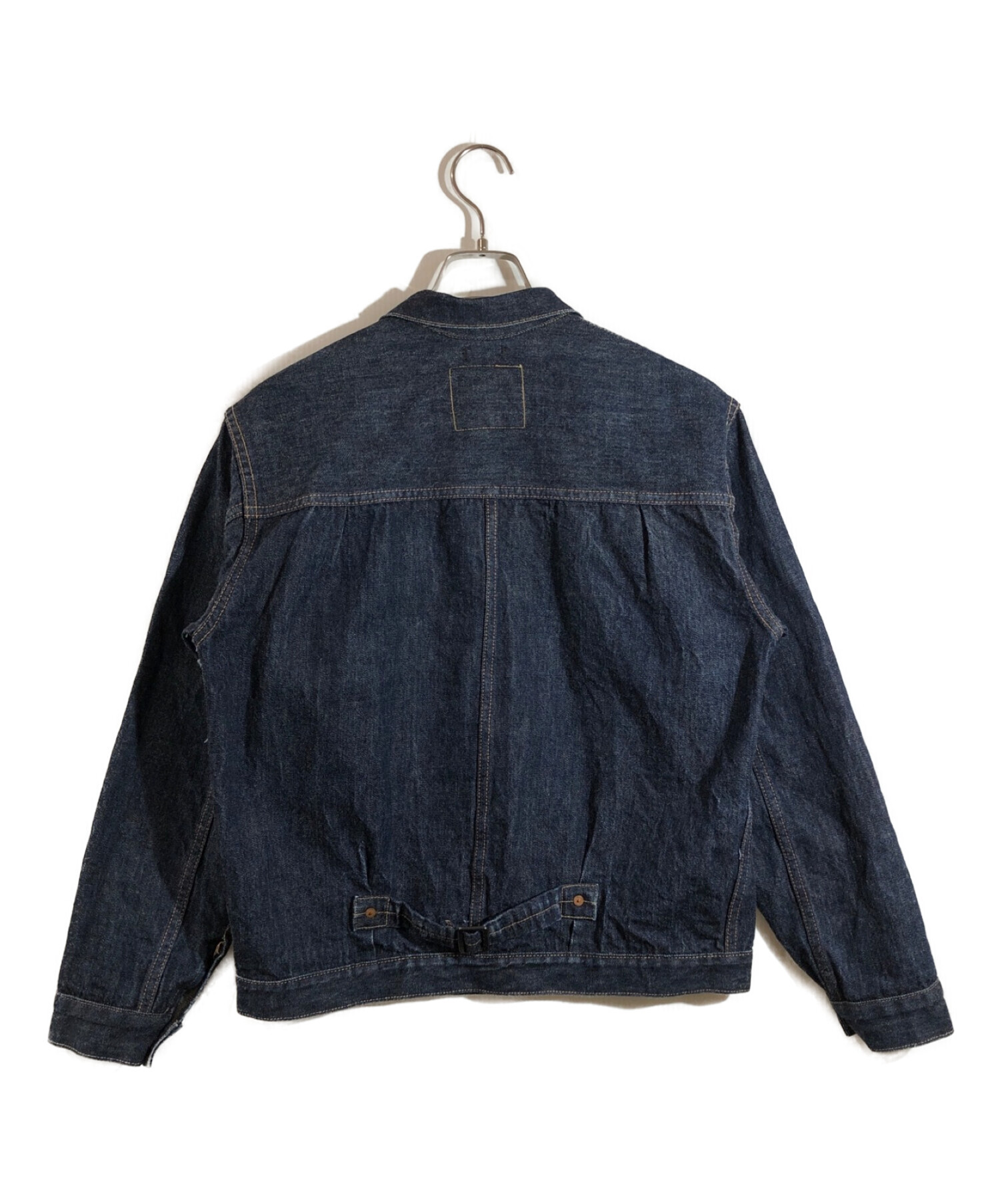 WAREHOUSE (ウエアハウス) BACK STYLE ONE WASH 　Tバックスタイルデニムジャケット インディゴ サイズ:38