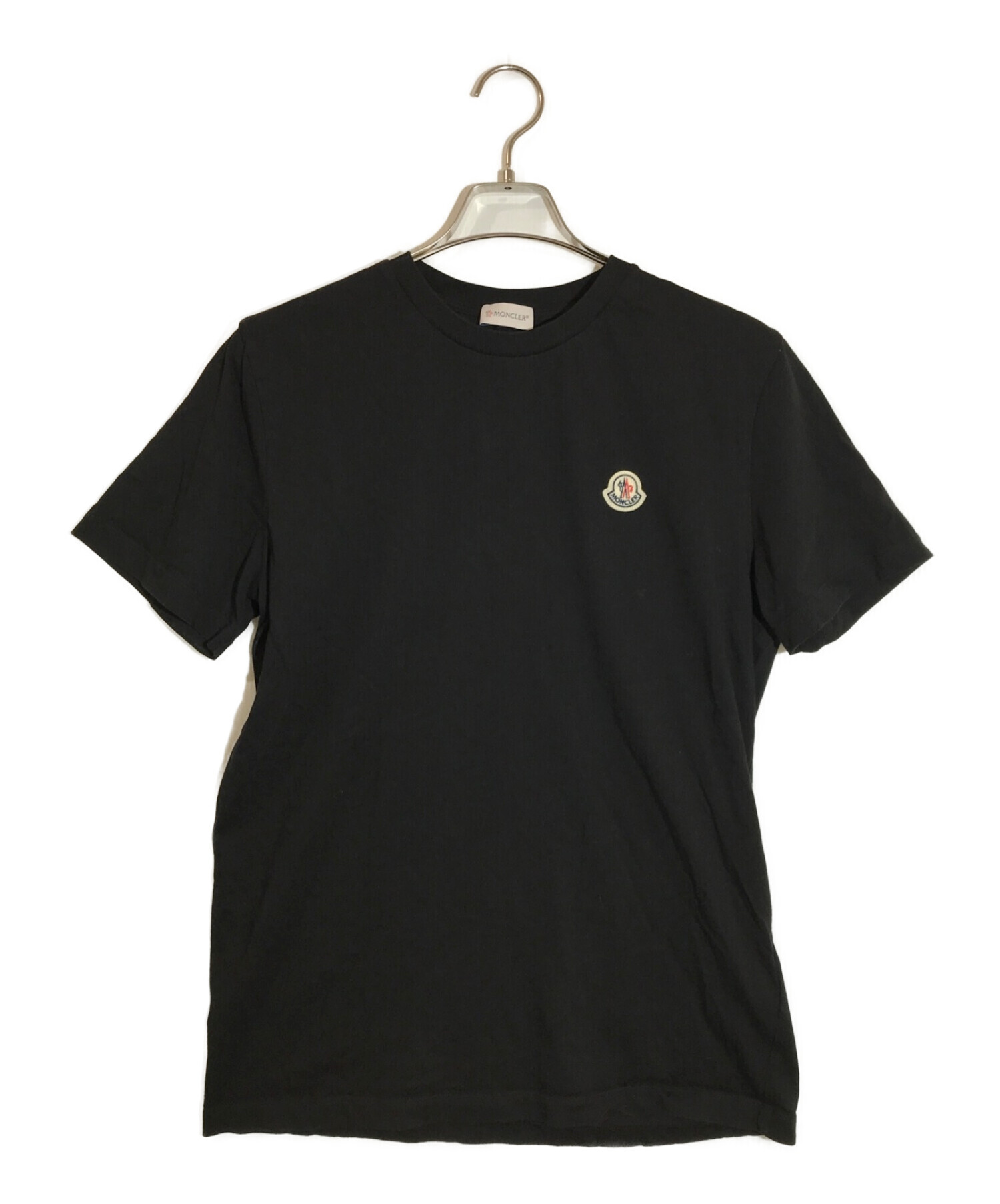 MONCLER Tシャツ ブラック Lサイズ - Tシャツ/カットソー(半袖/袖なし)