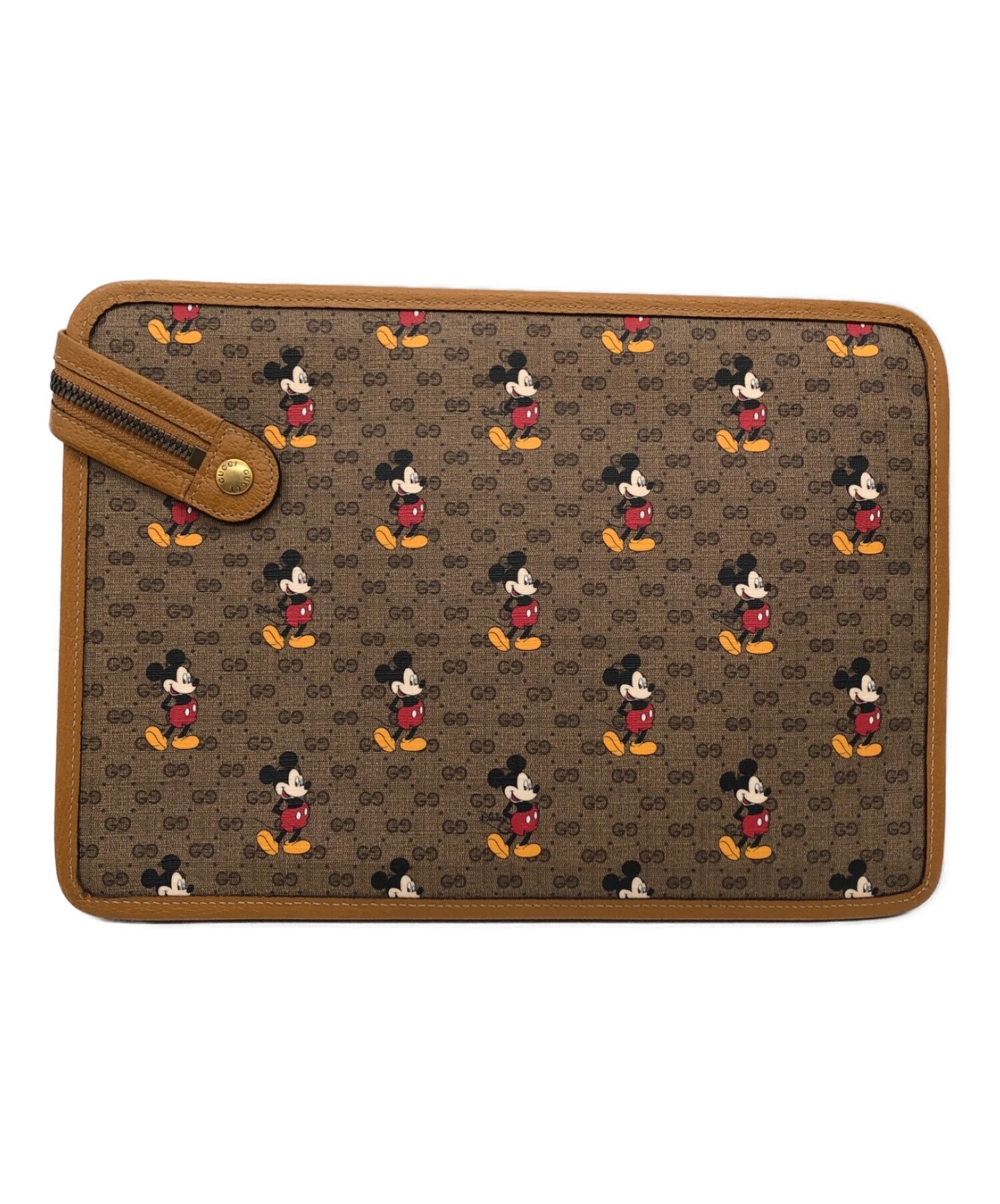 中古・古着通販】GUCCI (グッチ) DISNEY (ディズニー) クラッチバッグ