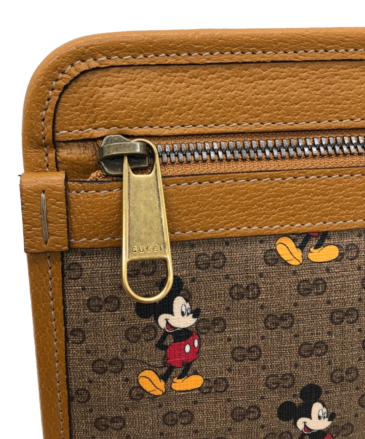 中古・古着通販】GUCCI (グッチ) DISNEY (ディズニー) クラッチバッグ