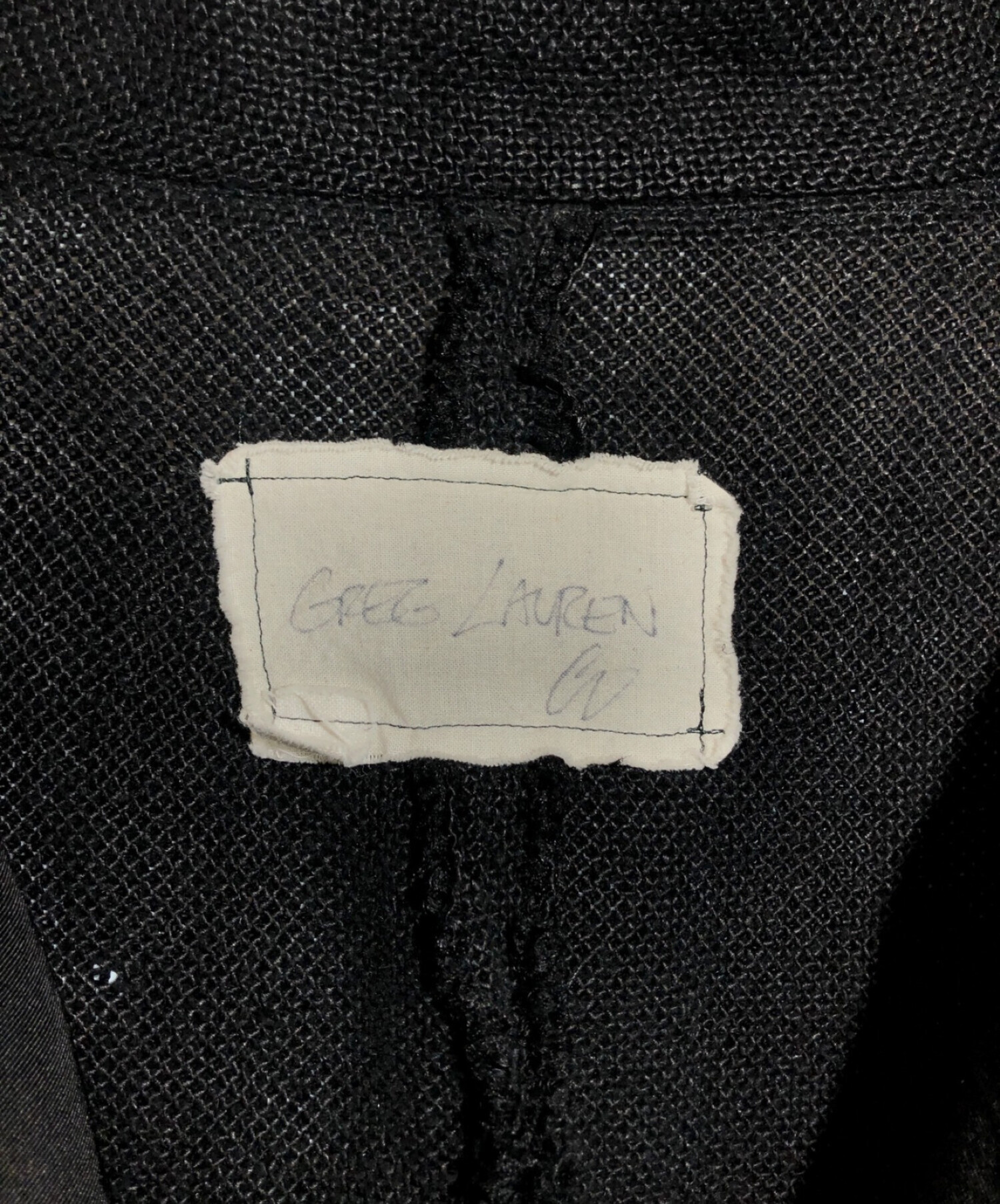 中古・古着通販】GREG LAUREN (グレッグローレン) リネンテーラード