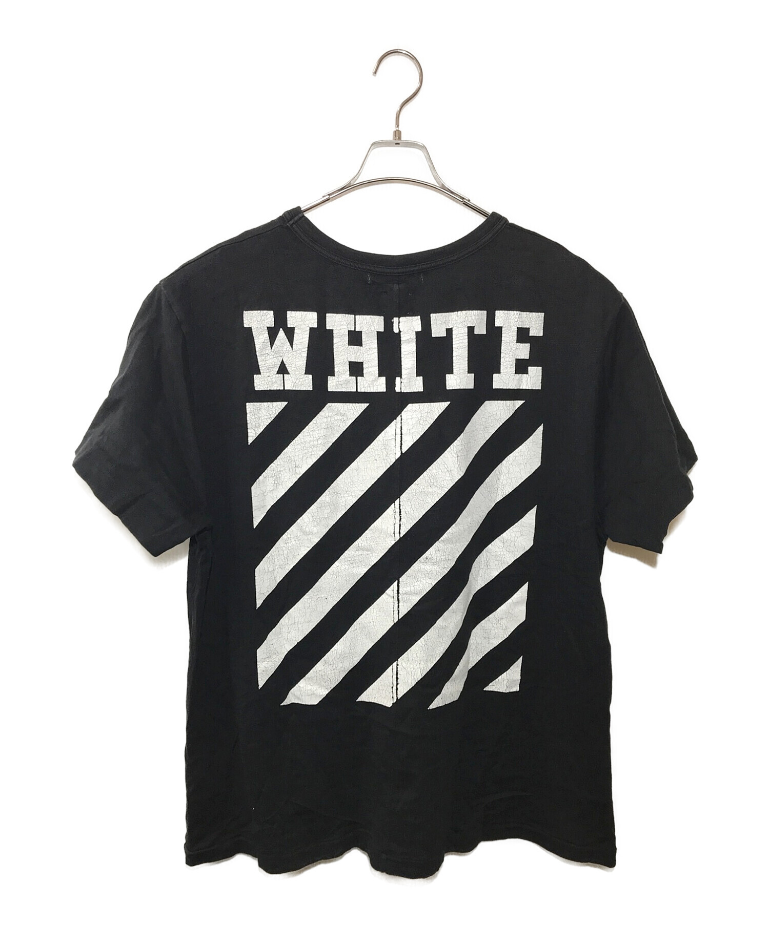 安い公式OFF-WHITE オフホワイト MINI CARAVAGGIO Tシャツ Tシャツ/カットソー(半袖/袖なし)