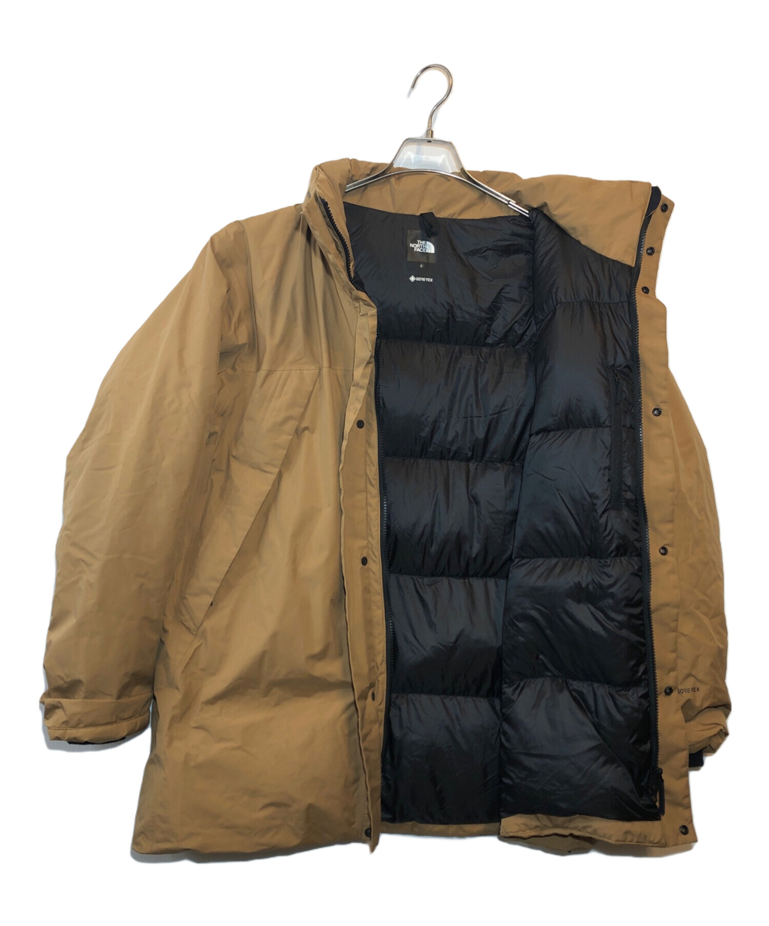 中古・古着通販】THE NORTH FACE (ザ ノース フェイス) GTXパフコート ユーティリティブラウン サイズ:L｜ブランド・古着通販  トレファク公式【TREFAC FASHION】スマホサイト