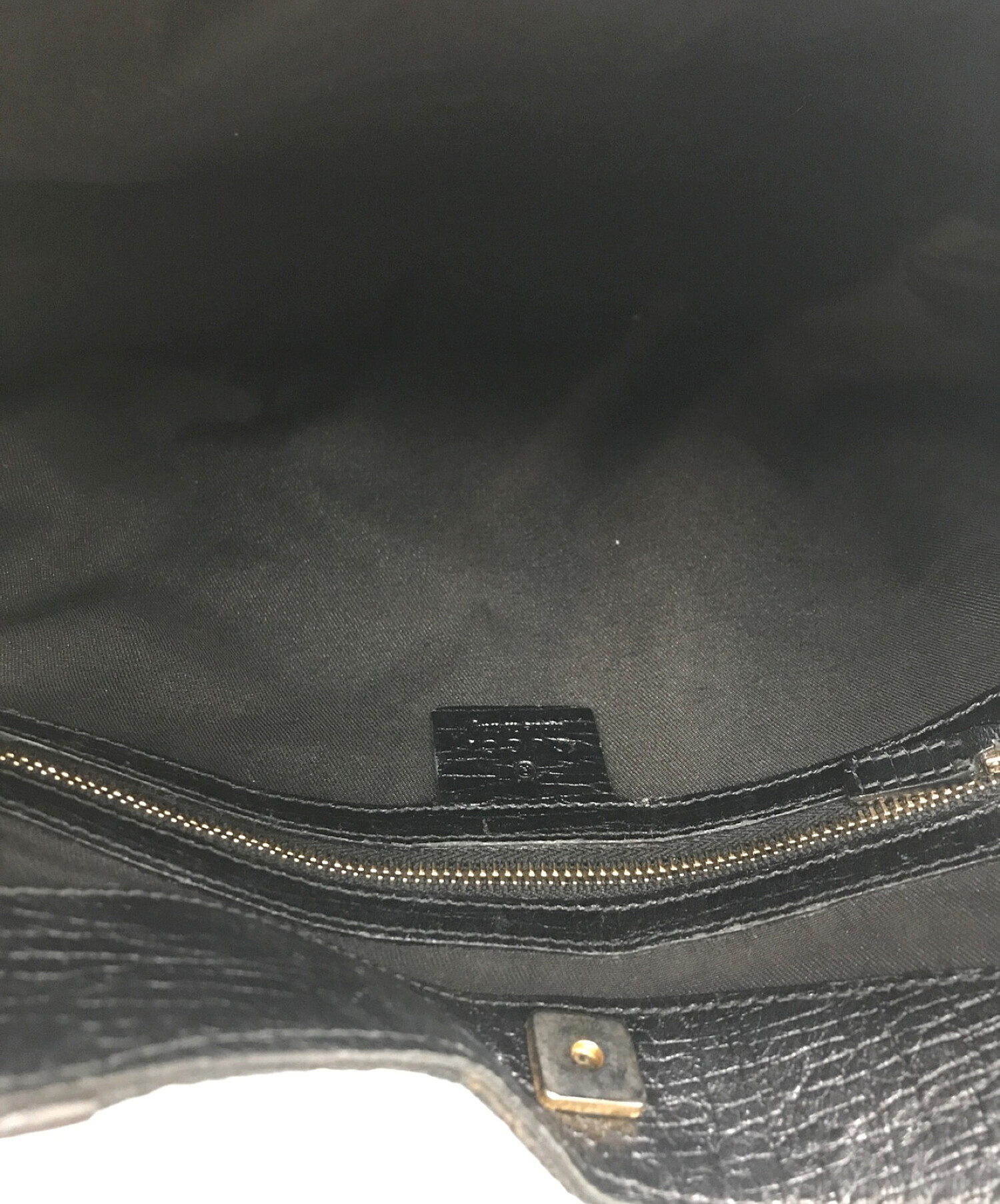 中古・古着通販】GUCCI (グッチ) ホースビット セミショルダーバッグ ブラック｜ブランド・古着通販 トレファク公式【TREFAC  FASHION】スマホサイト