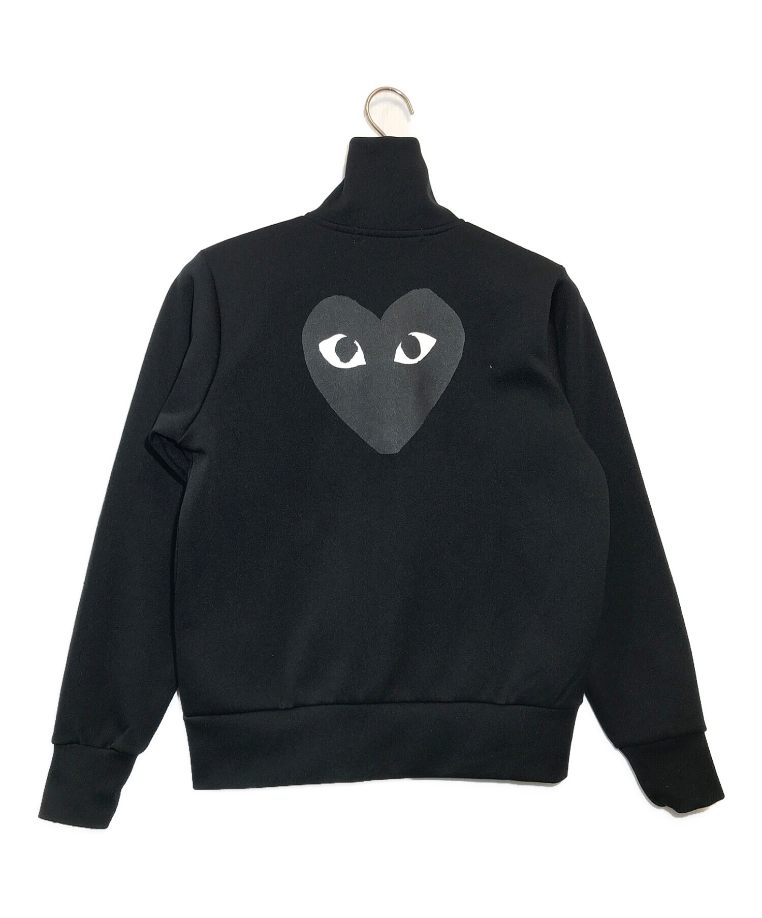 PLAY COMME des GARCONS (プレイ コムデギャルソン) トラックジャケット ブラック サイズ:L