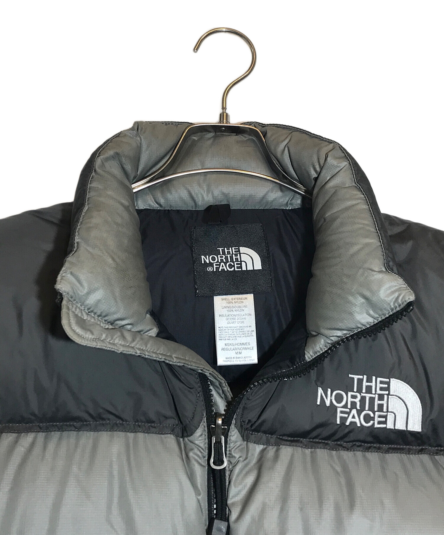 中古・古着通販】THE NORTH FACE (ザ ノース フェイス) ヌプシダウンジャケット グレー サイズ:M｜ブランド・古着通販  トレファク公式【TREFAC FASHION】スマホサイト