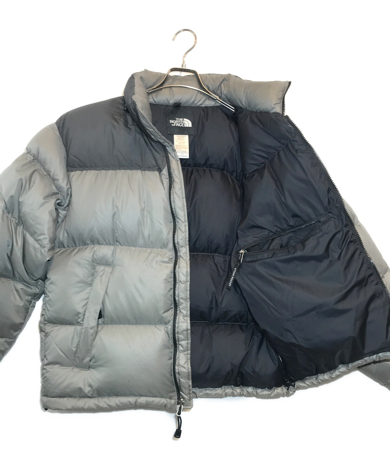 中古・古着通販】THE NORTH FACE (ザ ノース フェイス) ヌプシダウンジャケット グレー サイズ:M｜ブランド・古着通販  トレファク公式【TREFAC FASHION】スマホサイト