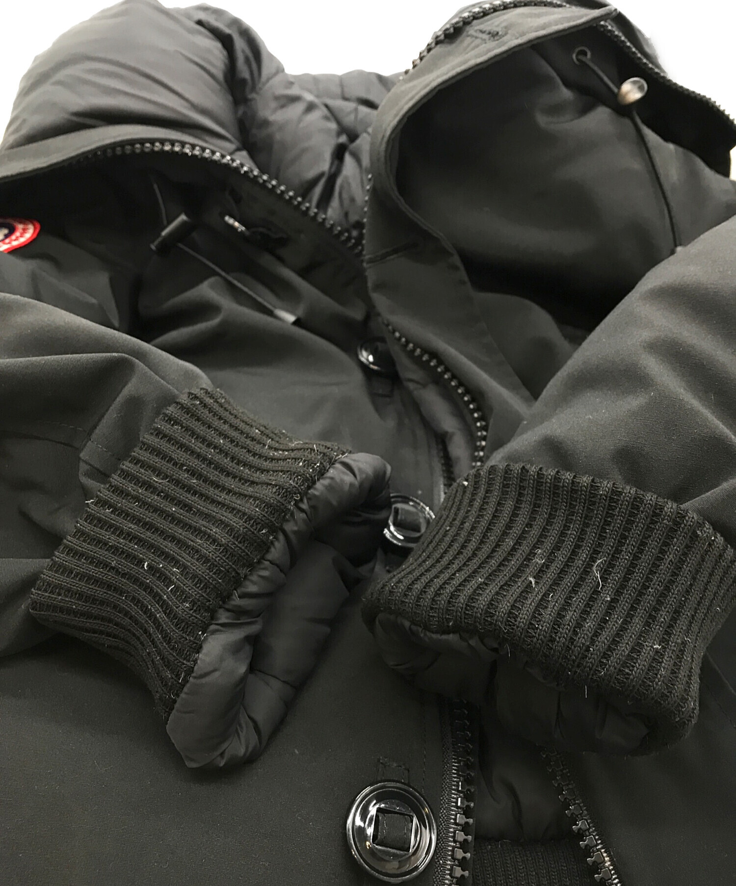 CANADA GOOSE (カナダグース) ラブドールダウンジャケット ブラック サイズ:M