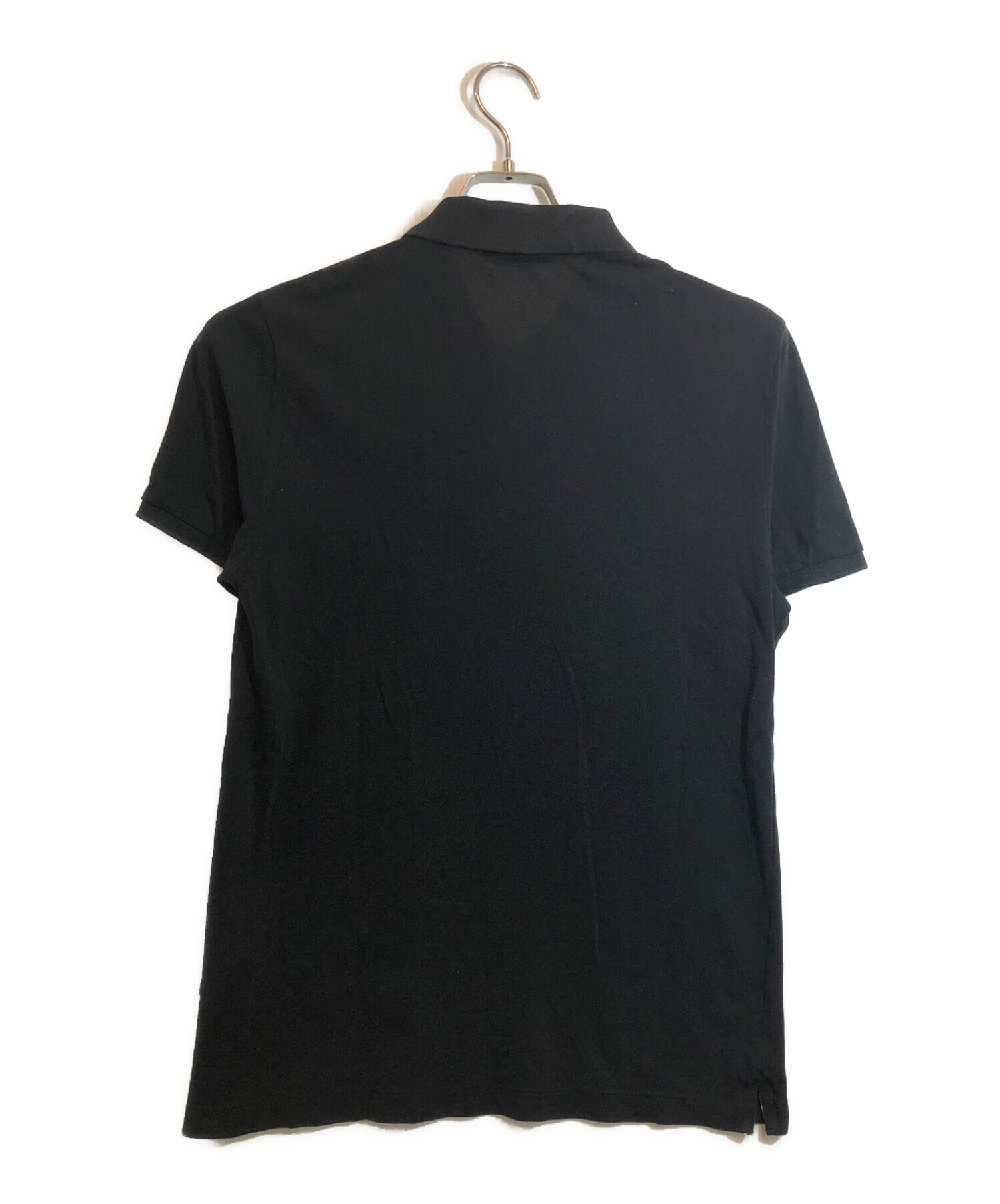 MONCLER (モンクレール) ロゴワッペンポロシャツ ブラック サイズ:S