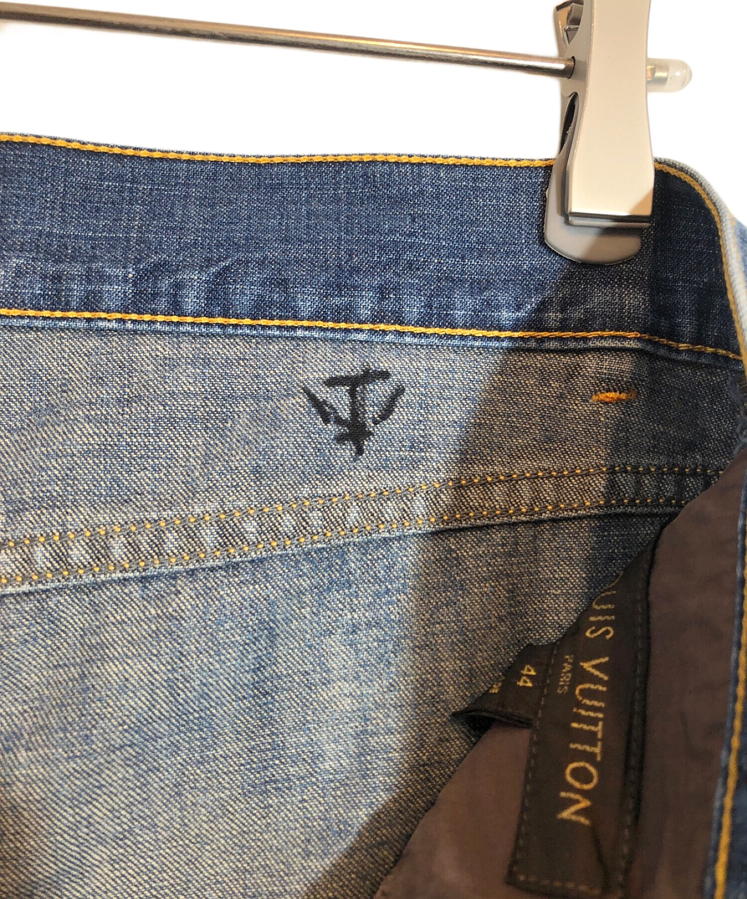 中古・古着通販】LOUIS VUITTON (ルイ ヴィトン) モノグラム刺繍デニム 