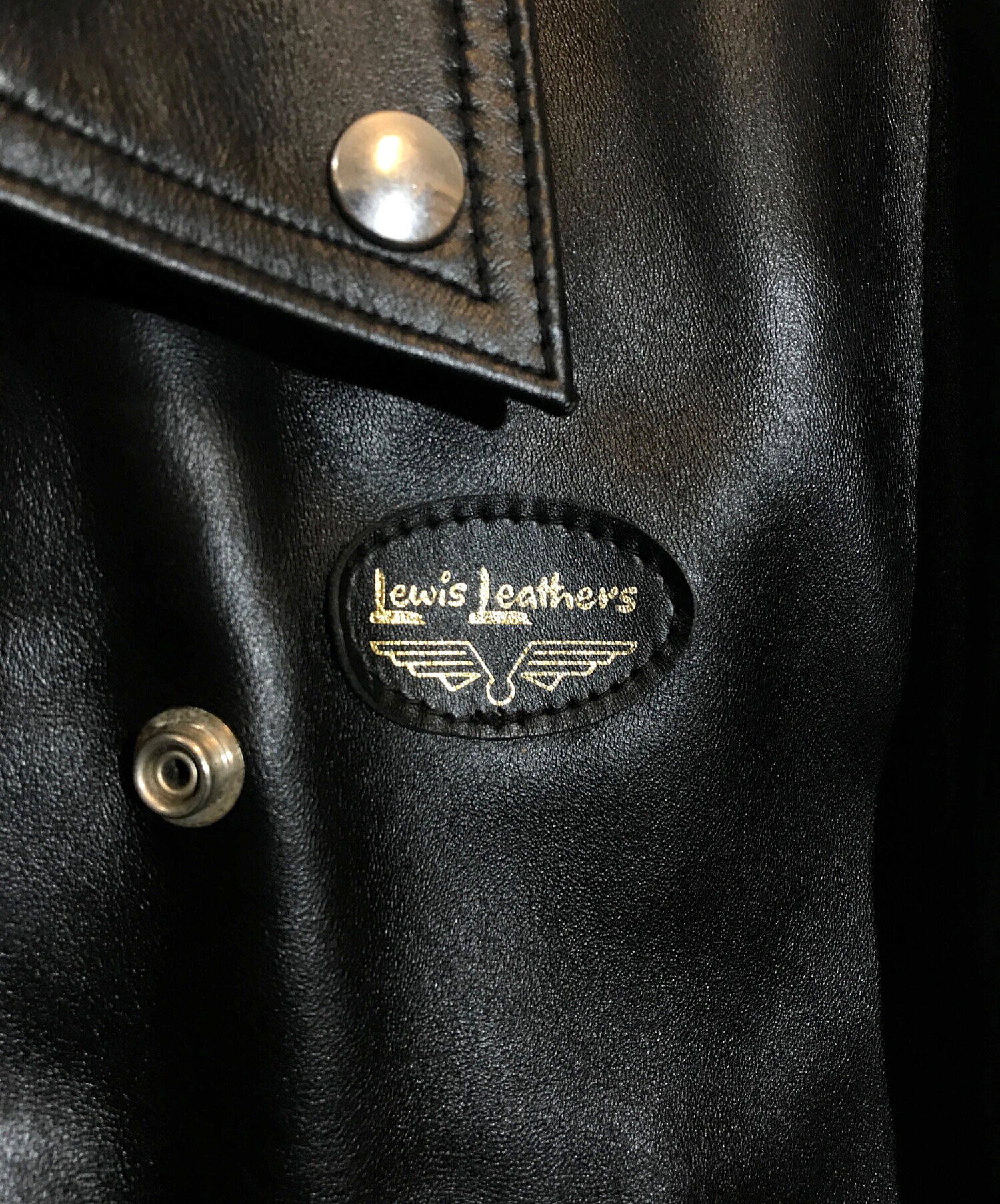 中古・古着通販】Lewis Leathers (ルイスレザース) ライトニングダブルライダースジャケット ブラック サイズ:38｜ブランド・古着通販  トレファク公式【TREFAC FASHION】スマホサイト