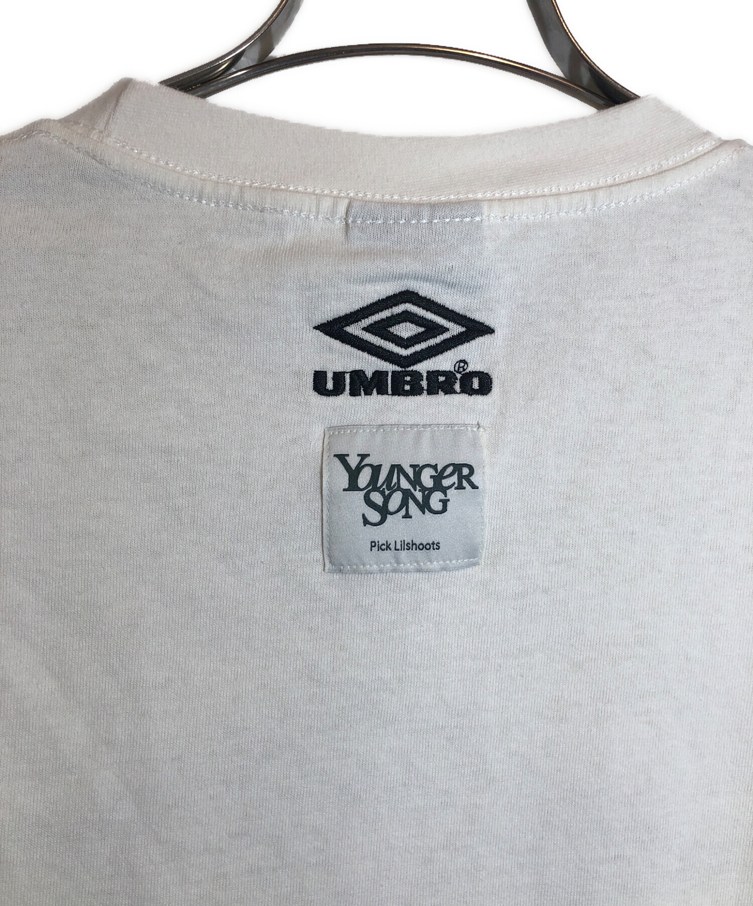 中古・古着通販】UMBRO (アンブロ) youngersong (ヤンガーソング) プリントTシャツ ホワイト サイズ:M｜ブランド・古着通販  トレファク公式【TREFAC FASHION】スマホサイト