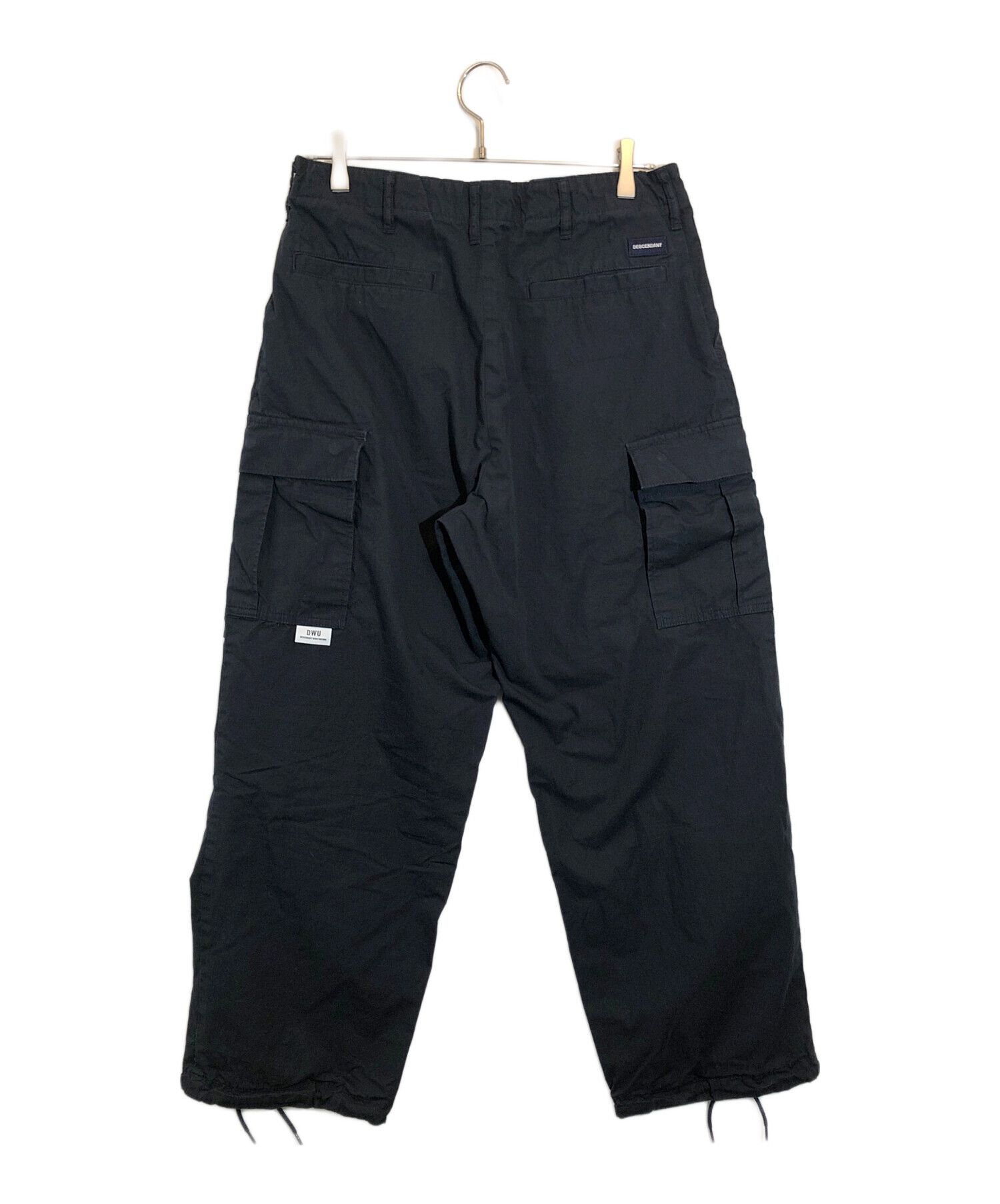 中古・古着通販】DESCENDANT (ディセンダント) BUCKET CARGO TROUSERS ネイビー サイズ:2｜ブランド・古着通販  トレファク公式【TREFAC FASHION】スマホサイト