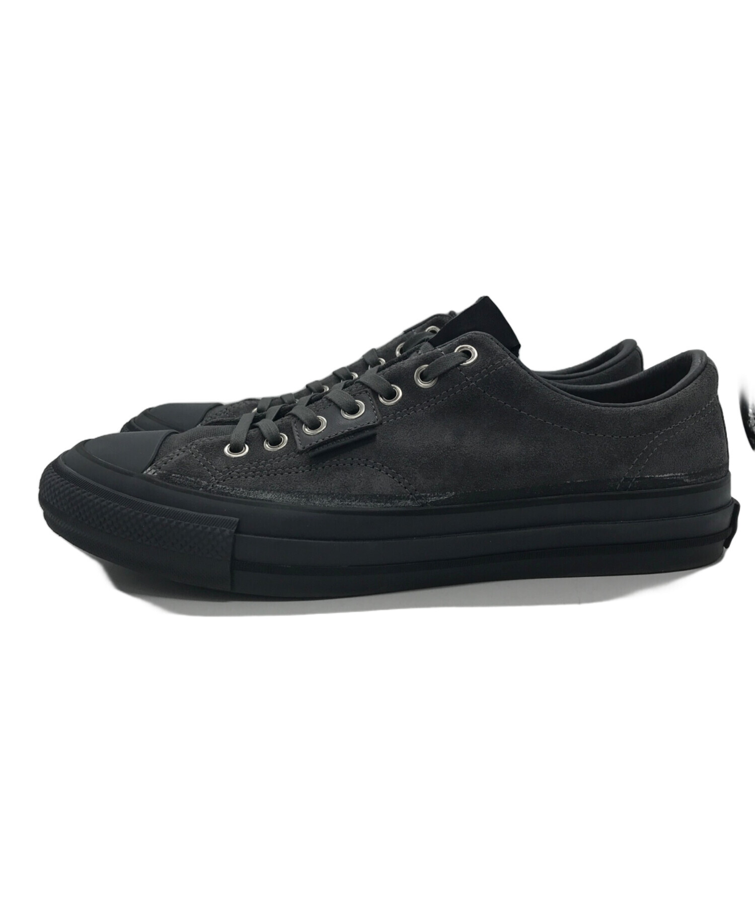 CONVERSE ADDICT (コンバース アディクト) N.HOOLYWOOD (エヌ ハリウッド) チャックテイラー スエードNH  OX（CHUCK TAYLOR SUEDE NH OX） グレー サイズ:SIZE US 10.5