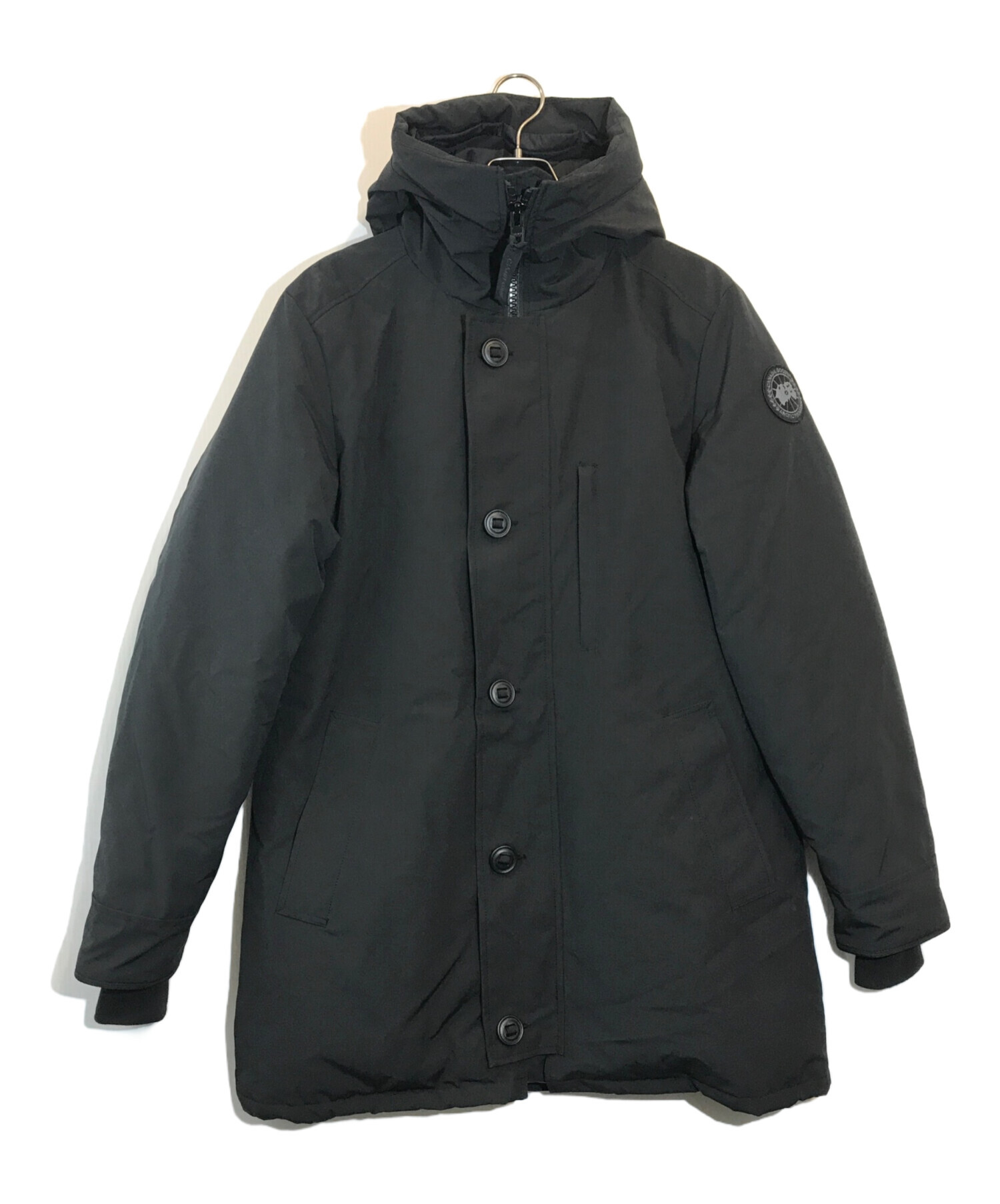 中古・古着通販】CANADA GOOSE (カナダグース) シャトー パーカ ブラックレーベル ブラック サイズ:L｜ブランド・古着通販  トレファク公式【TREFAC FASHION】スマホサイト