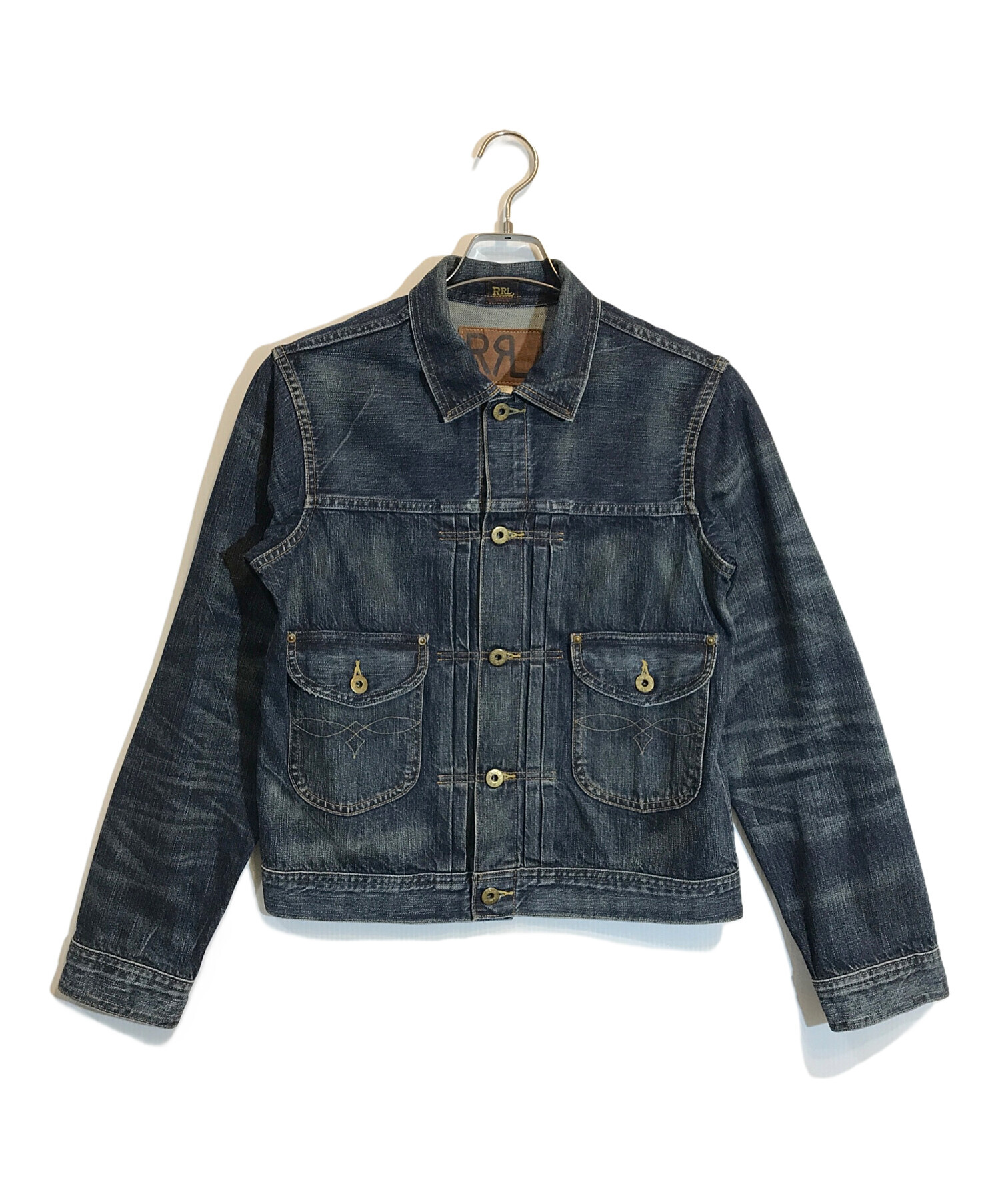 中古・古着通販】RRL (ダブルアールエル) デニムジャケット インディゴ サイズ:XS｜ブランド・古着通販 トレファク公式【TREFAC  FASHION】スマホサイト