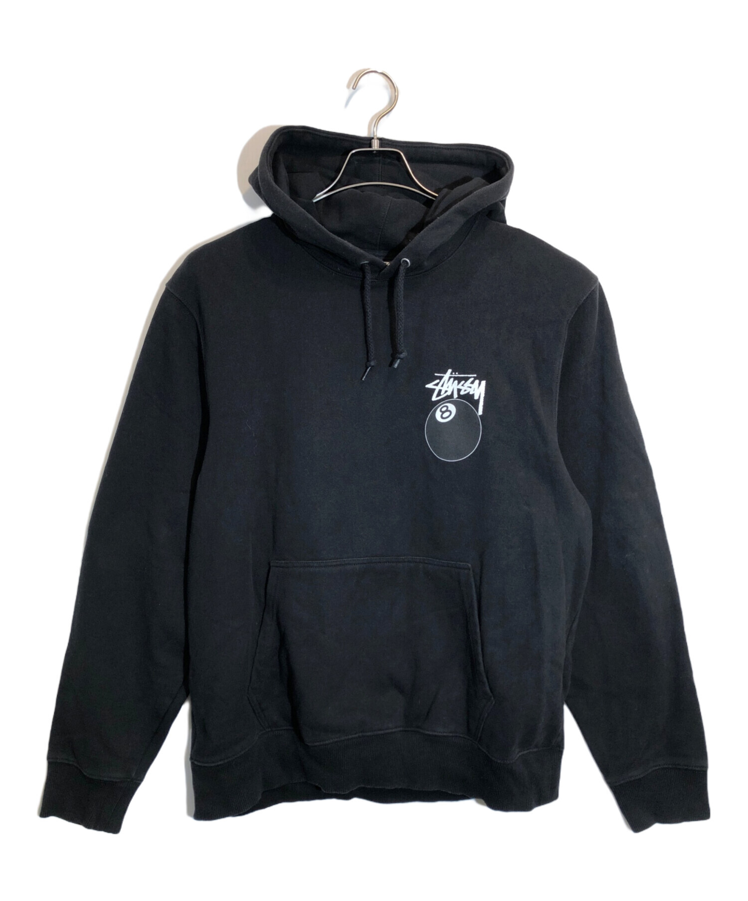 stussy (ステューシー) 8ボールパーカー ブラック サイズ:SIZE L