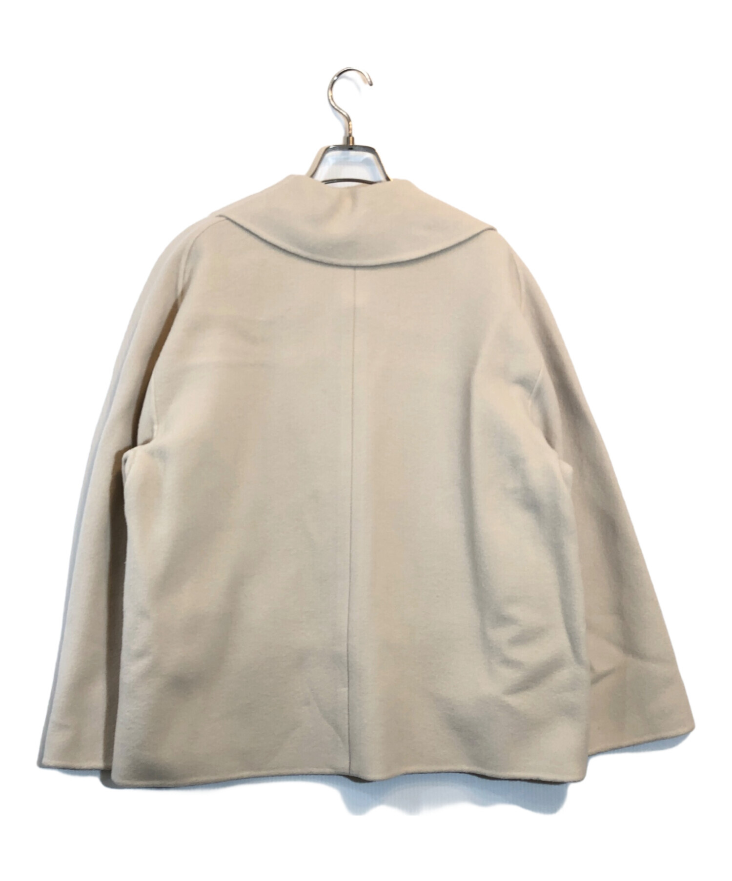 Sybilla (シビラ) ウールリバーハーフコート ベージュ サイズ:SIZE M 未使用品