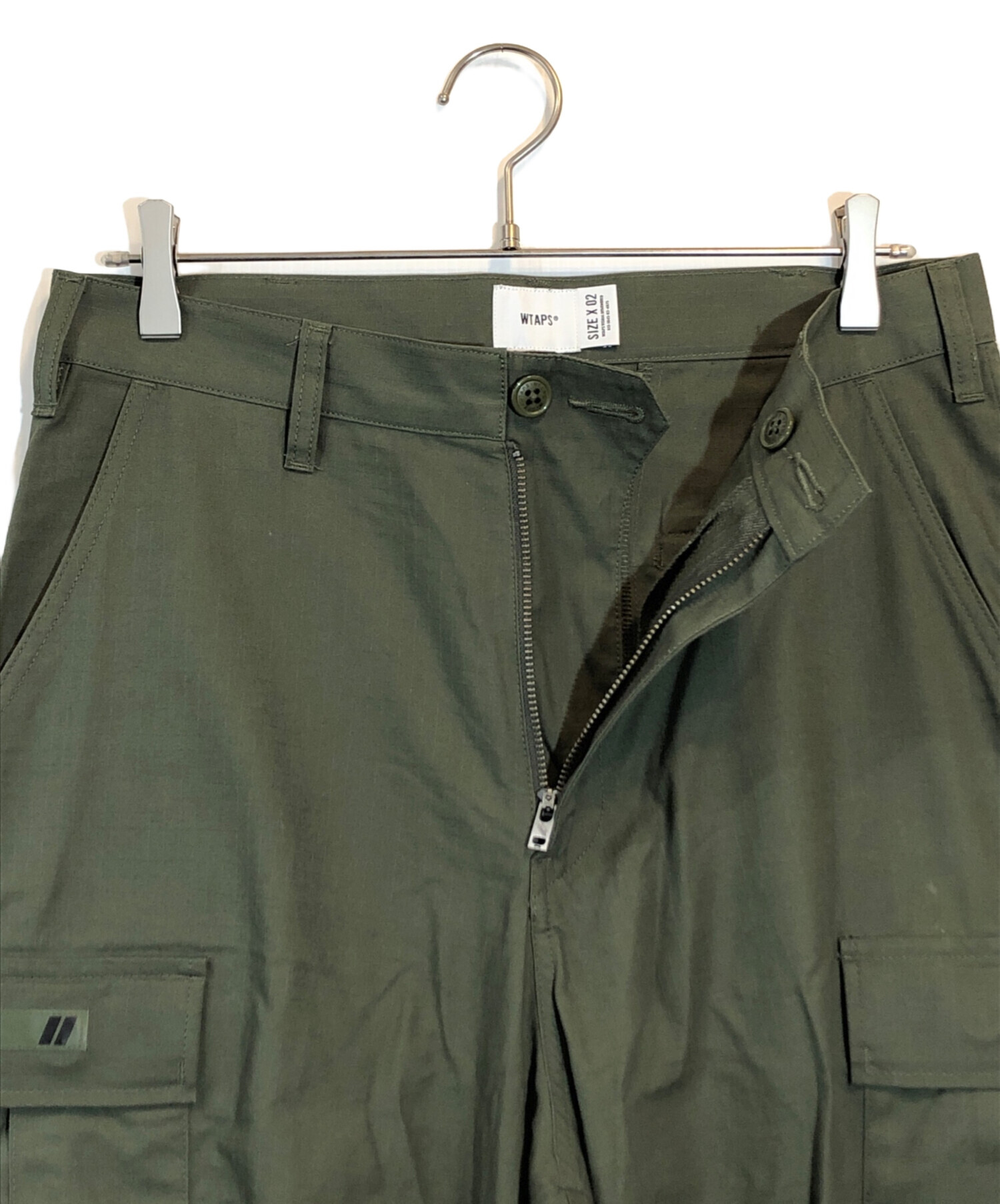 中古・古着通販】WTAPS (ダブルタップス) 22SS JUNGLE STOCK TROUSERS カーキ サイズ:02｜ブランド・古着通販  トレファク公式【TREFAC FASHION】スマホサイト