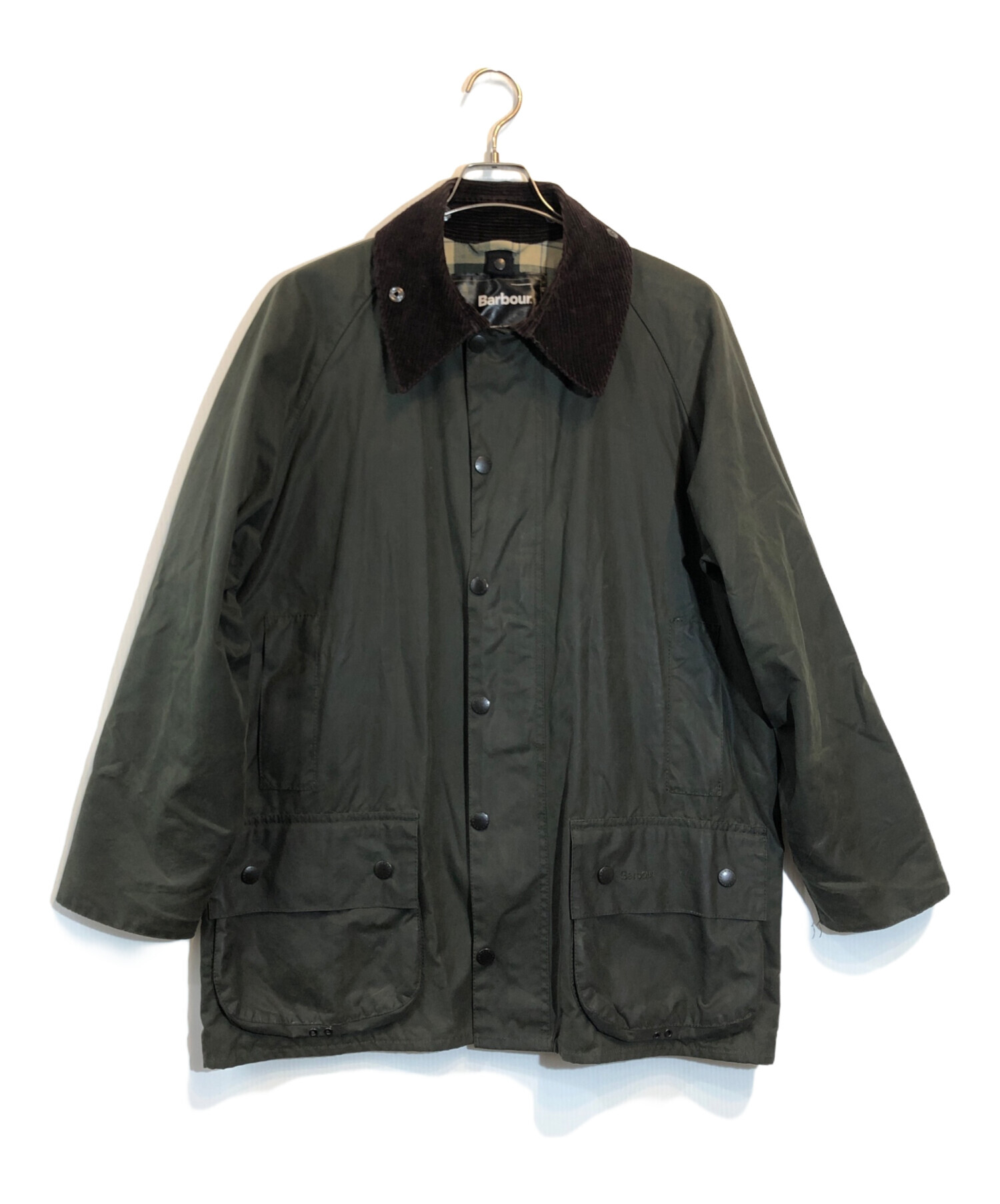 Barbour (バブアー) オイルドジャケット グリーン サイズ:42