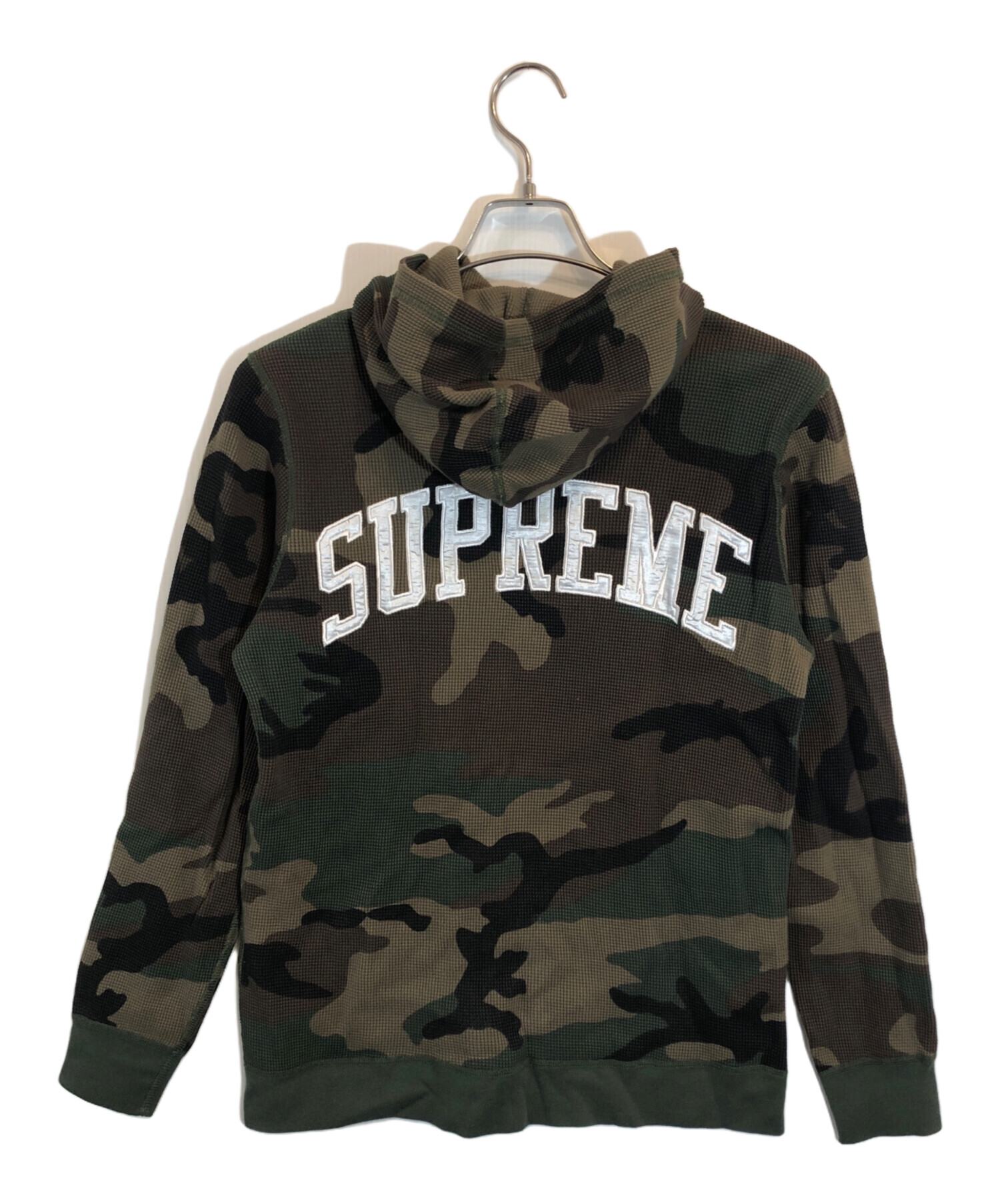 SUPREME (シュプリーム) サーマルパーカー カーキ サイズ:SIZE S