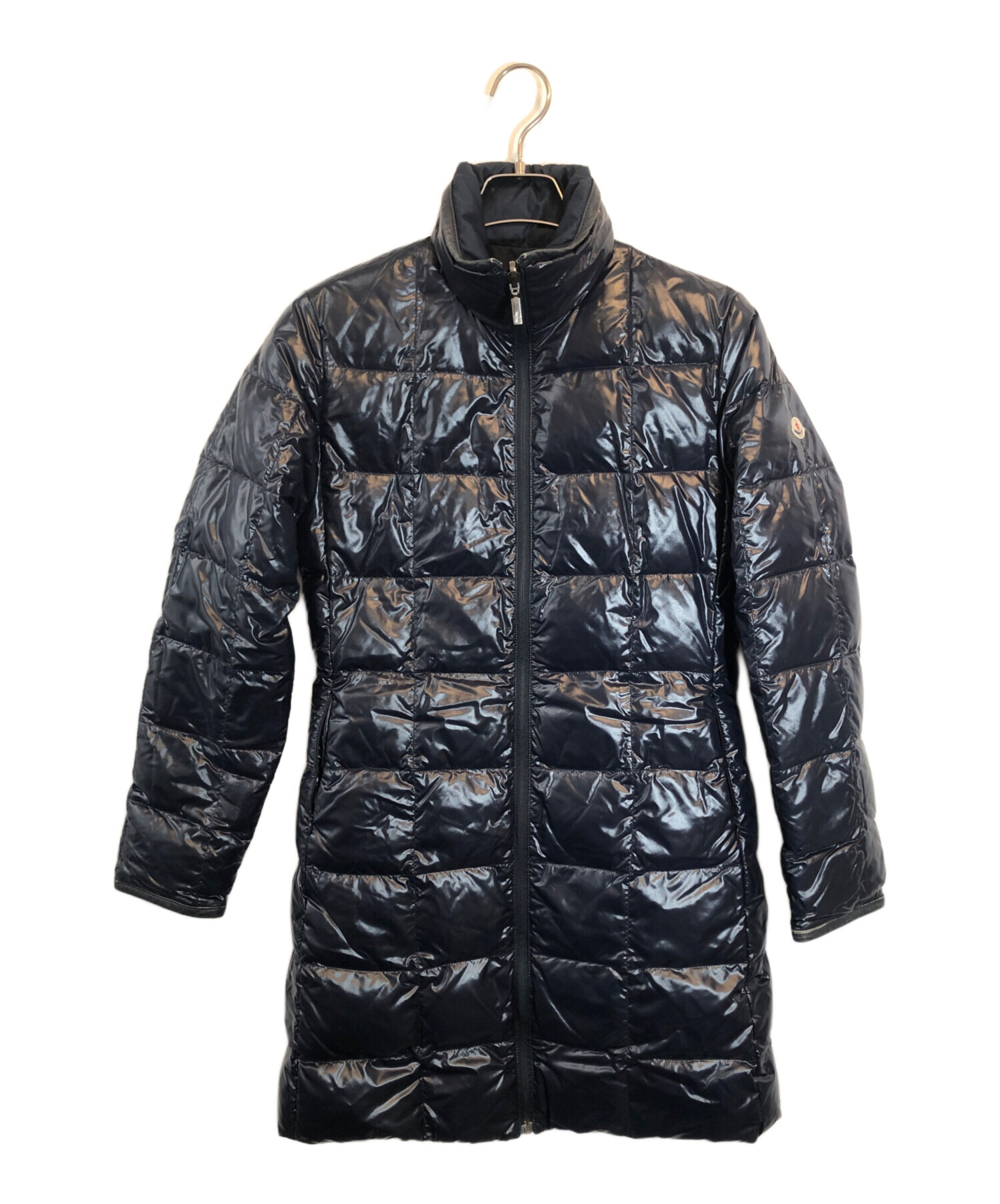 中古・古着通販】MONCLER (モンクレール) リバーシブルダウンコート ネイビー サイズ:SIZE 0｜ブランド・古着通販  トレファク公式【TREFAC FASHION】スマホサイト