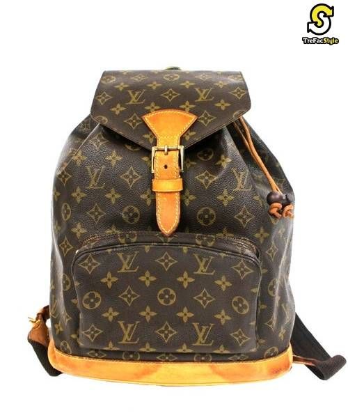 中古・古着通販】LOUIS VUITTON (ルイヴィトン) リュック ブラウン