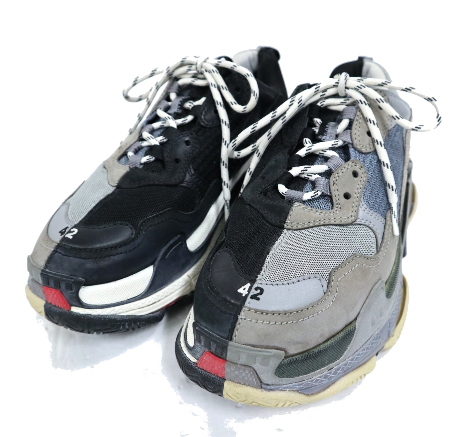 BALENCIAGA (バレンシアガ) ローカットスニーカー マルチカラー サイズ:42 533891