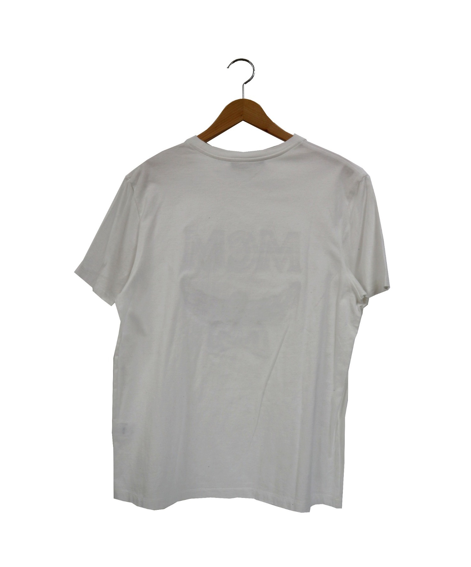 MCM (エムシーエム) クラシックロゴTシャツ ホワイト サイズ:M MHT8SMM