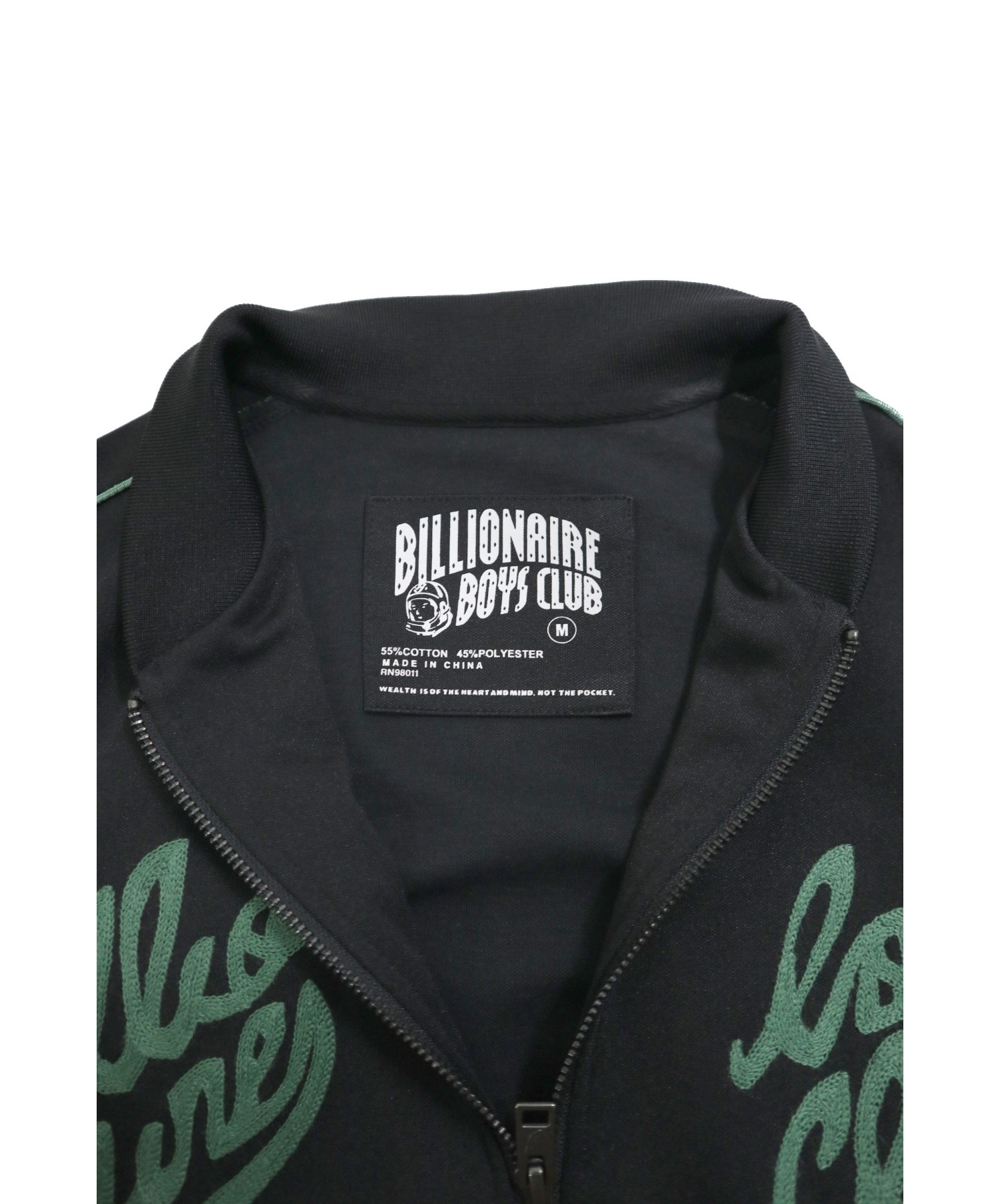 BILLIONAIRE BOYS CLUB (ビリオネアボーイズクラブ) トラックジャケット ブラック サイズ:M