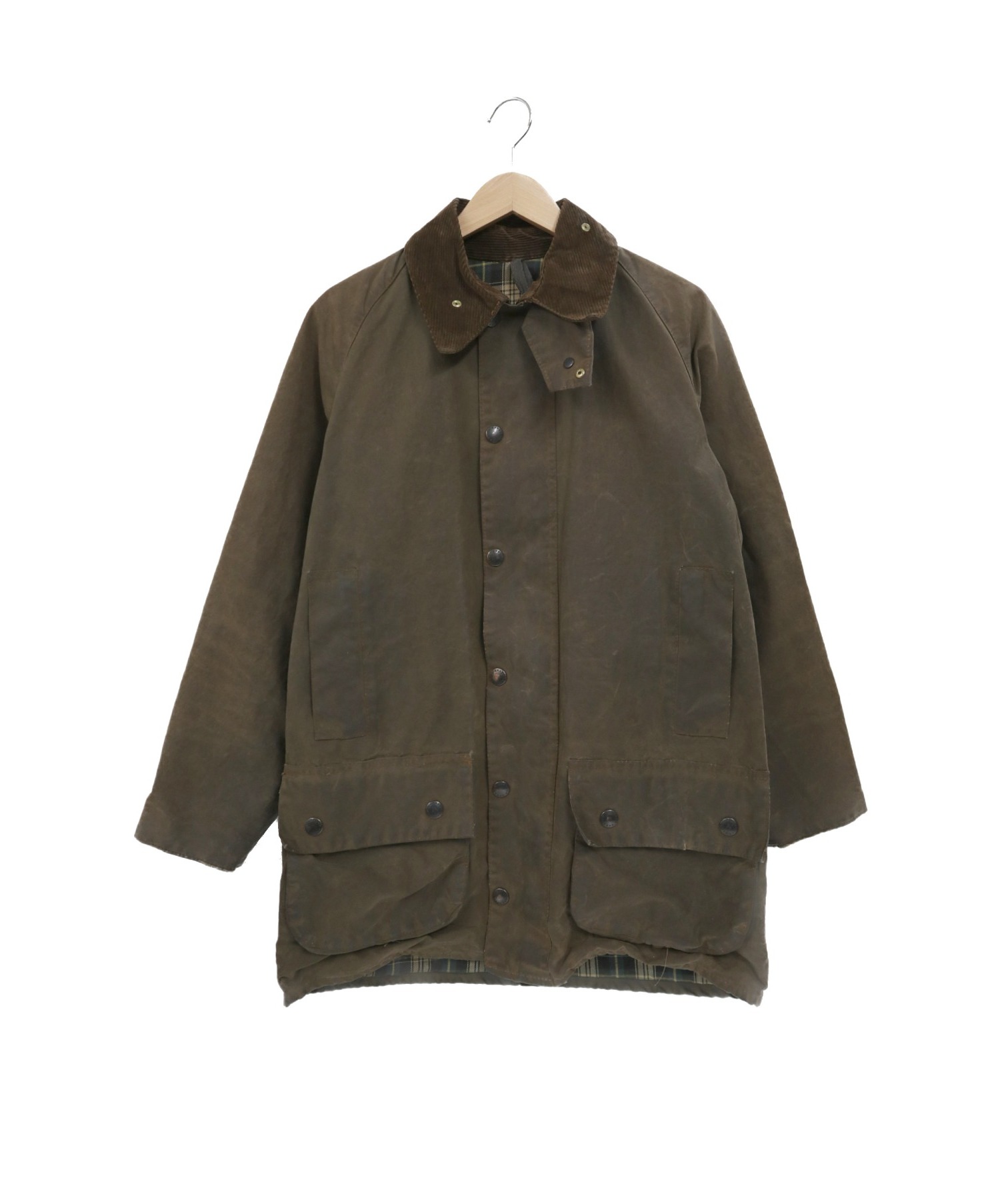 Barbour (バブアー) 【古着】80’sオイルドジャケット オリーブ サイズ:38 MOORLAND　88年製