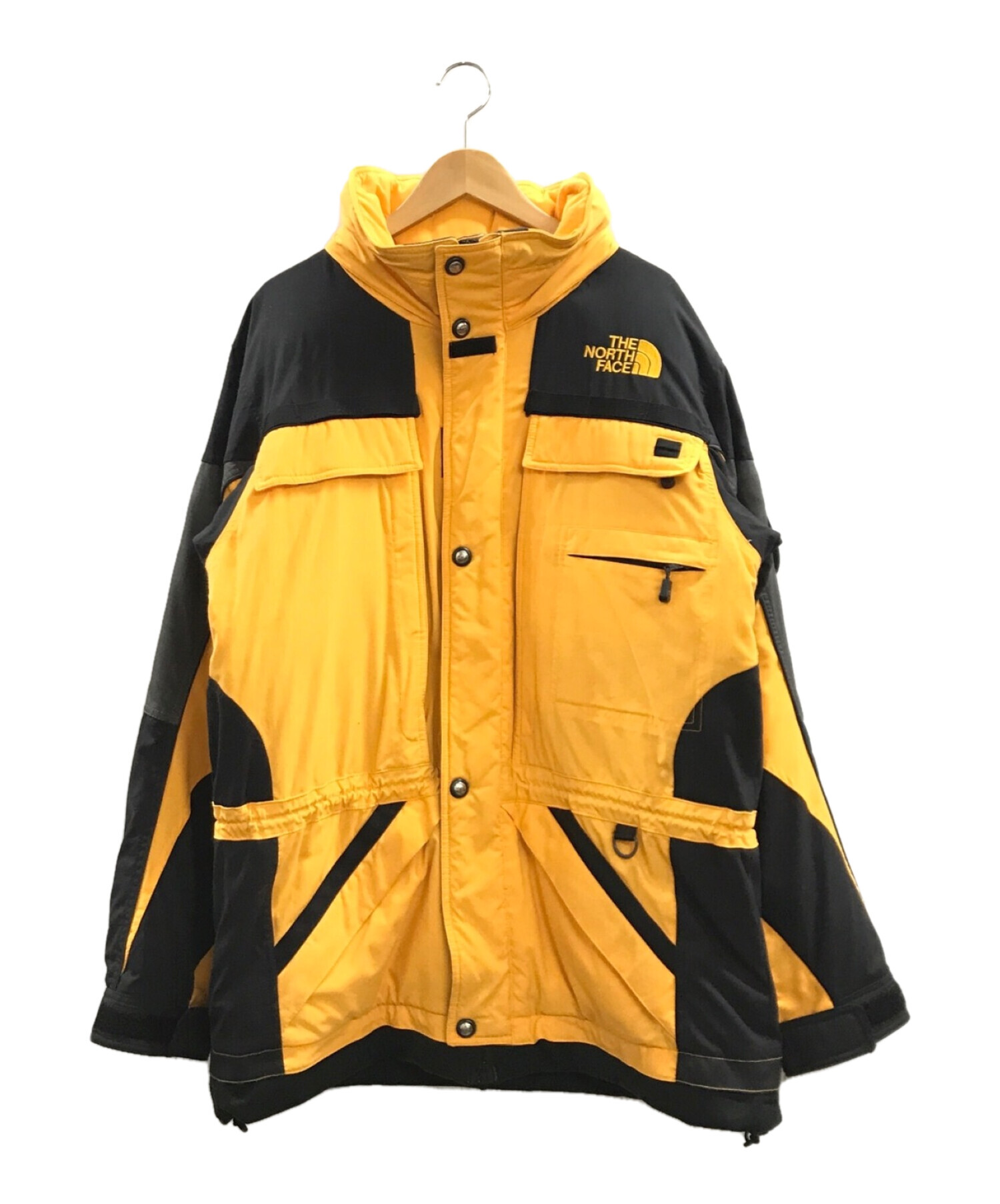 THE NORTH FACE (ザ ノース フェイス) [古着]90’sエクストリームギアージャケット ブラック×イエロー サイズ:L