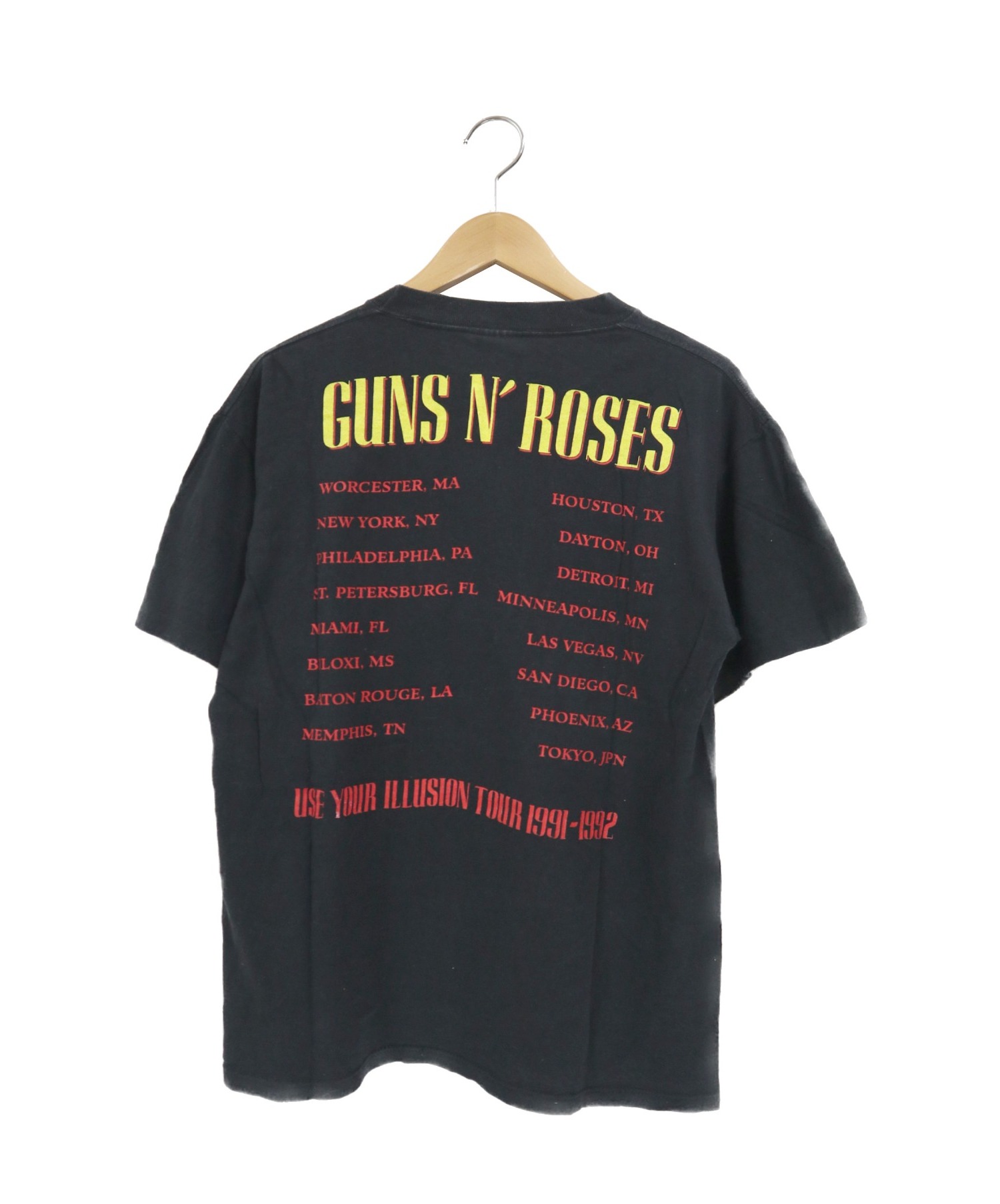 買い付け BROCKUM ビンテージ GUNS´N ROSES ツアーTシャツ 古着 - トップス