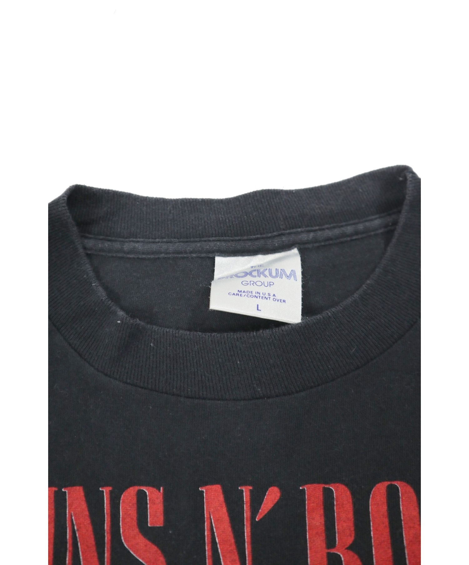 BROCKUM (ブロッカム) 【古着】オールドツアープリントTシャツ ブラック サイズ:L