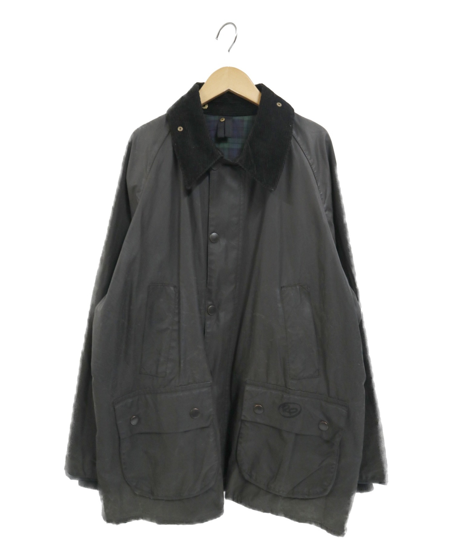 予約受付中 Barbour/バブアーイングランド製ブラウン古着C44 - トップス