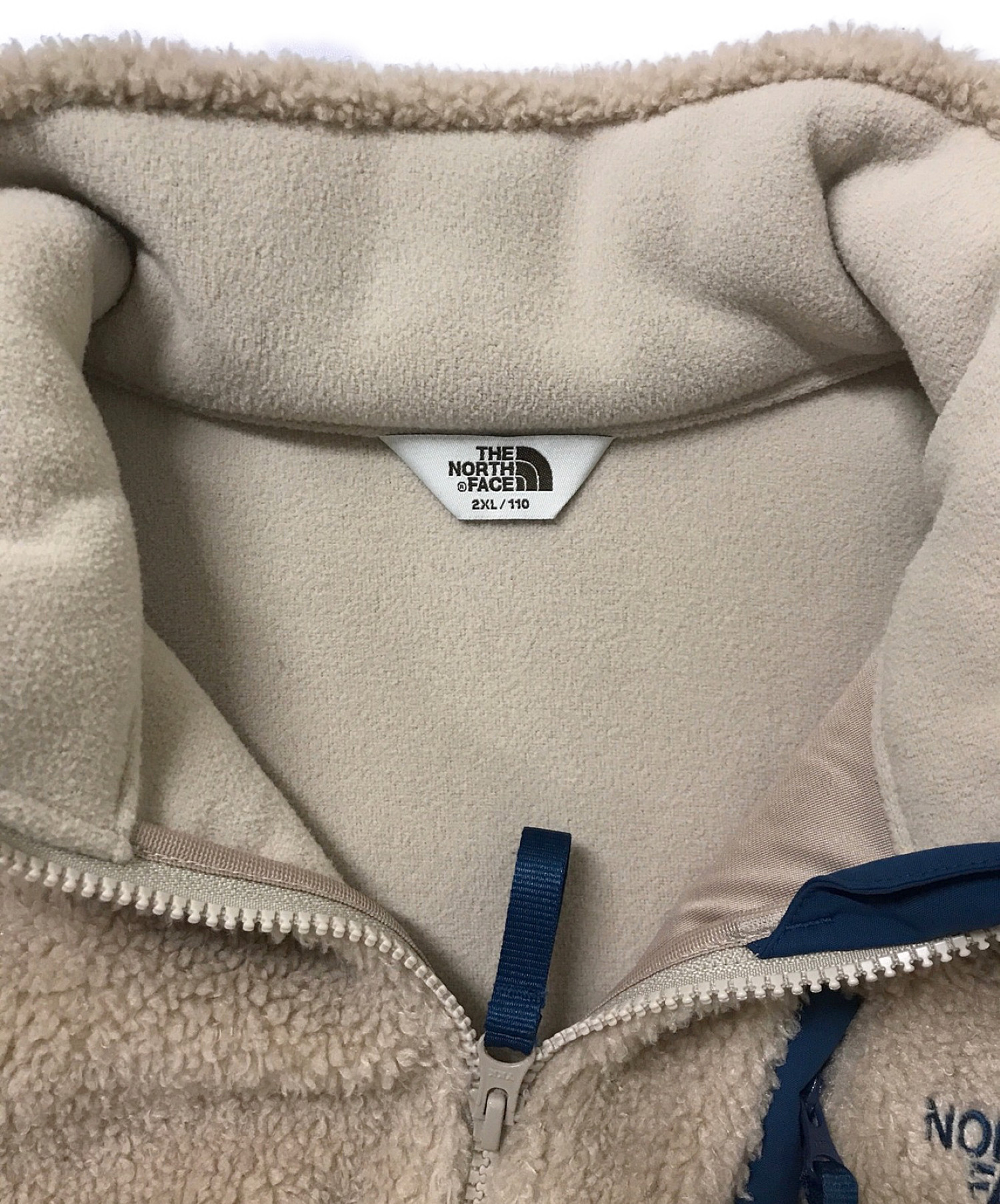 THE NORTH FACE (ザ ノース フェイス) リモフリースジャケット ベージュ サイズ:2XL