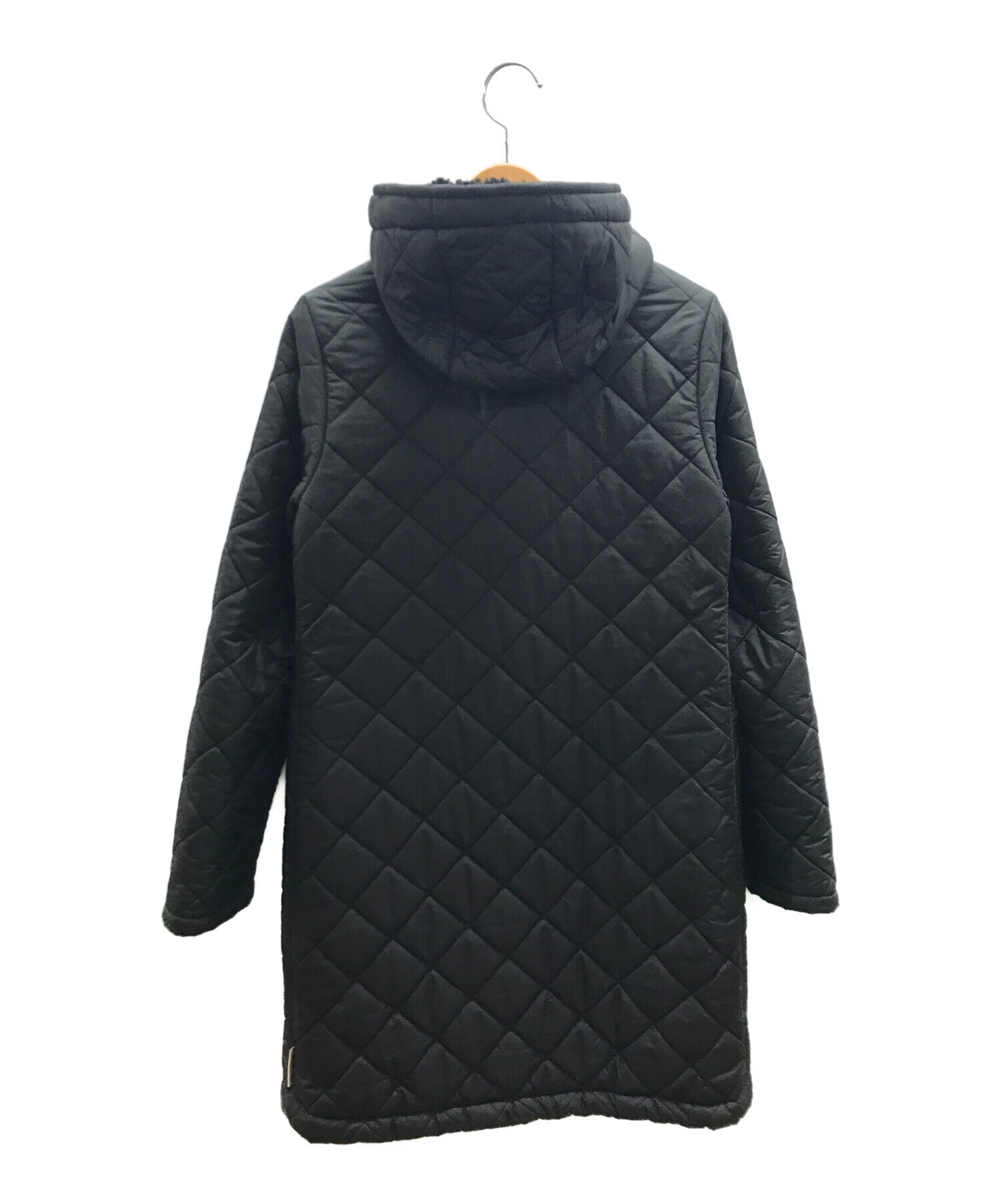 Traditional Weatherwear (トラディショナルウェザーウェア) 裏ボアキルティングコート ブラック サイズ:34