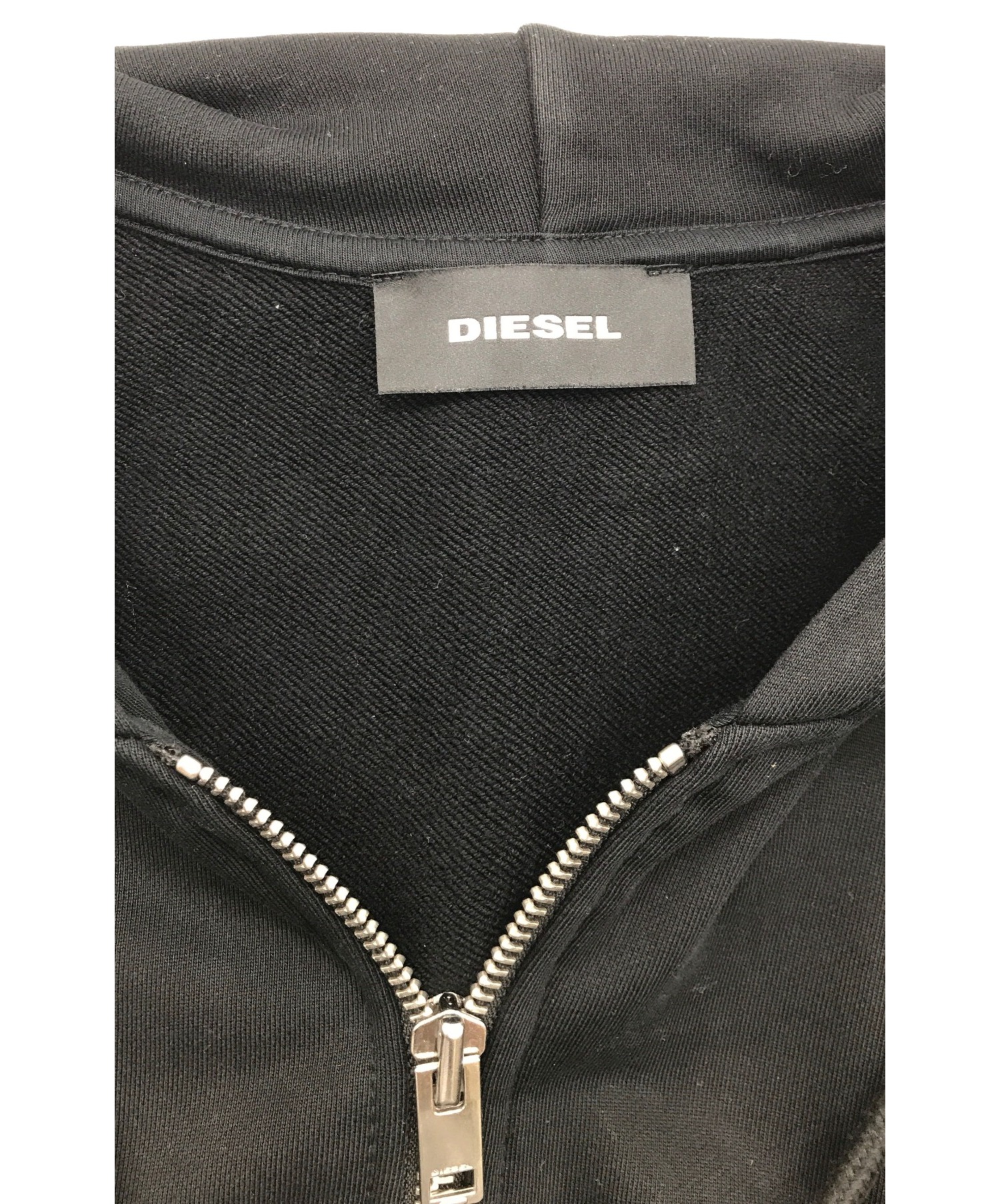 中古・古着通販】DIESEL (ディーゼル) ジップデザインスウェット