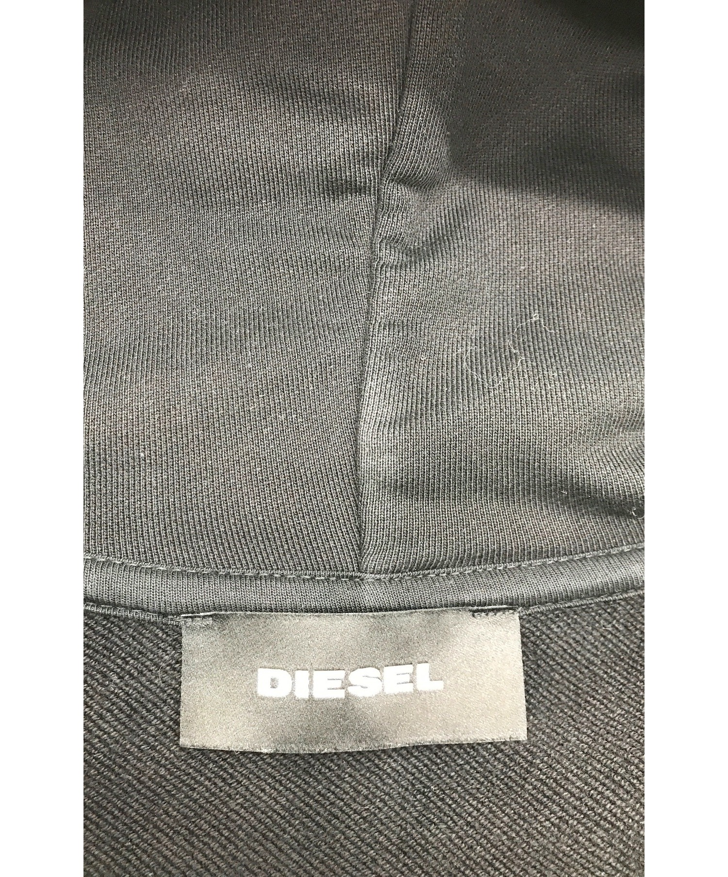 中古・古着通販】DIESEL (ディーゼル) ジップデザインスウェット